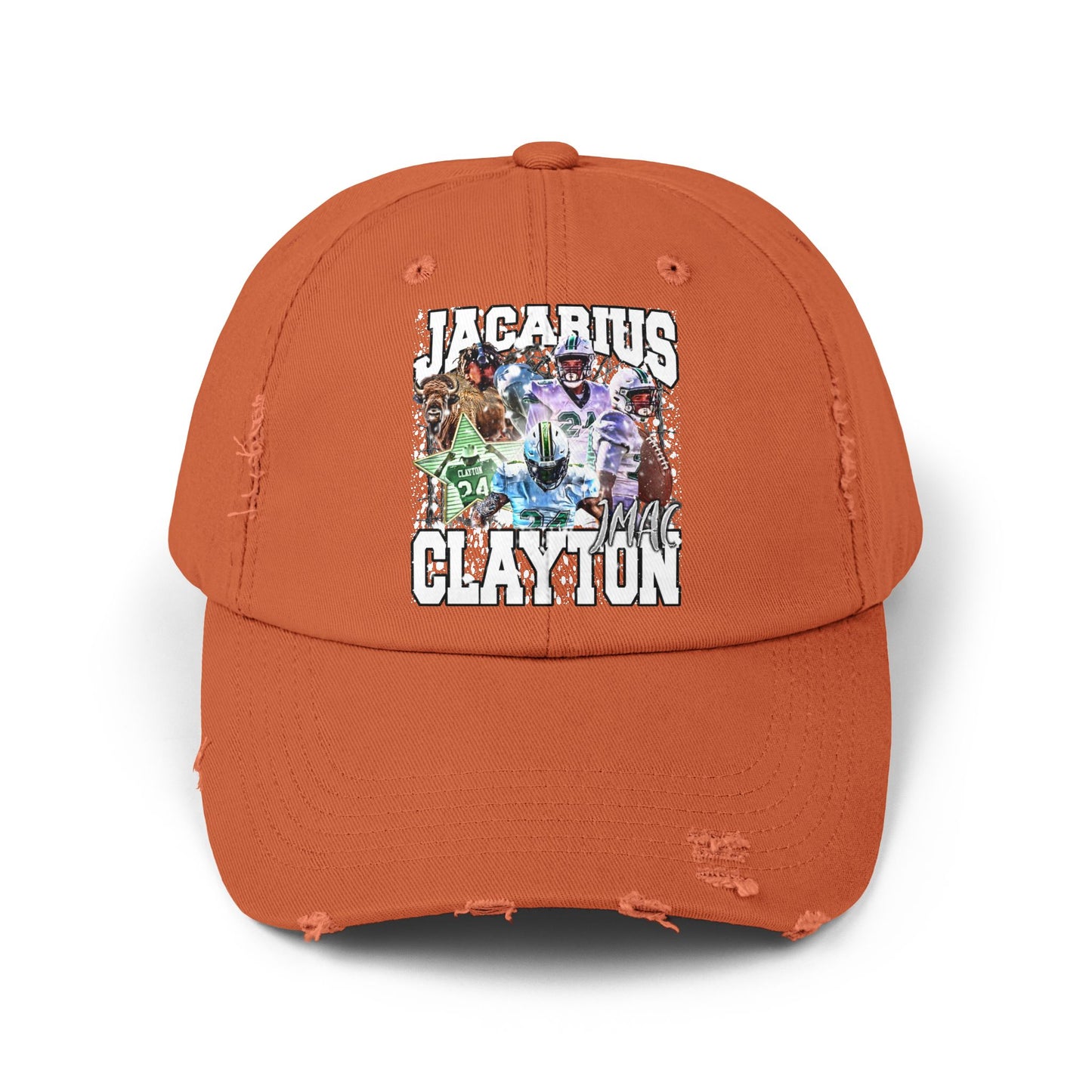 Jacarius Clayton Distressed Hat