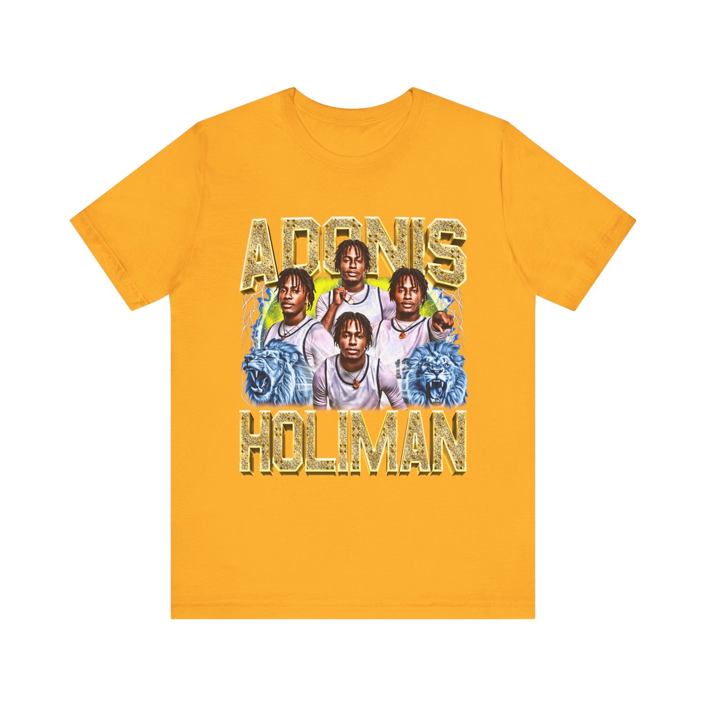 Adonis Holiman Short Sleeve T-Shirt
