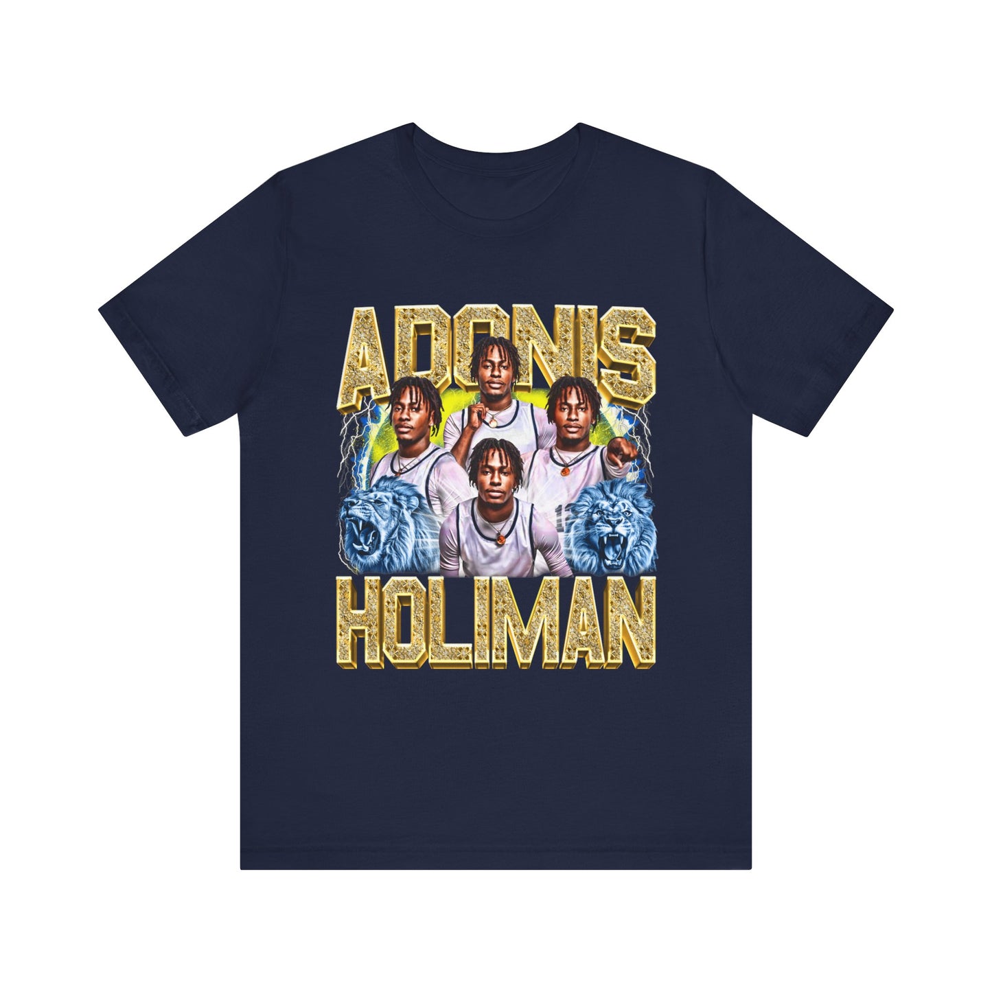 Adonis Holiman Short Sleeve T-Shirt