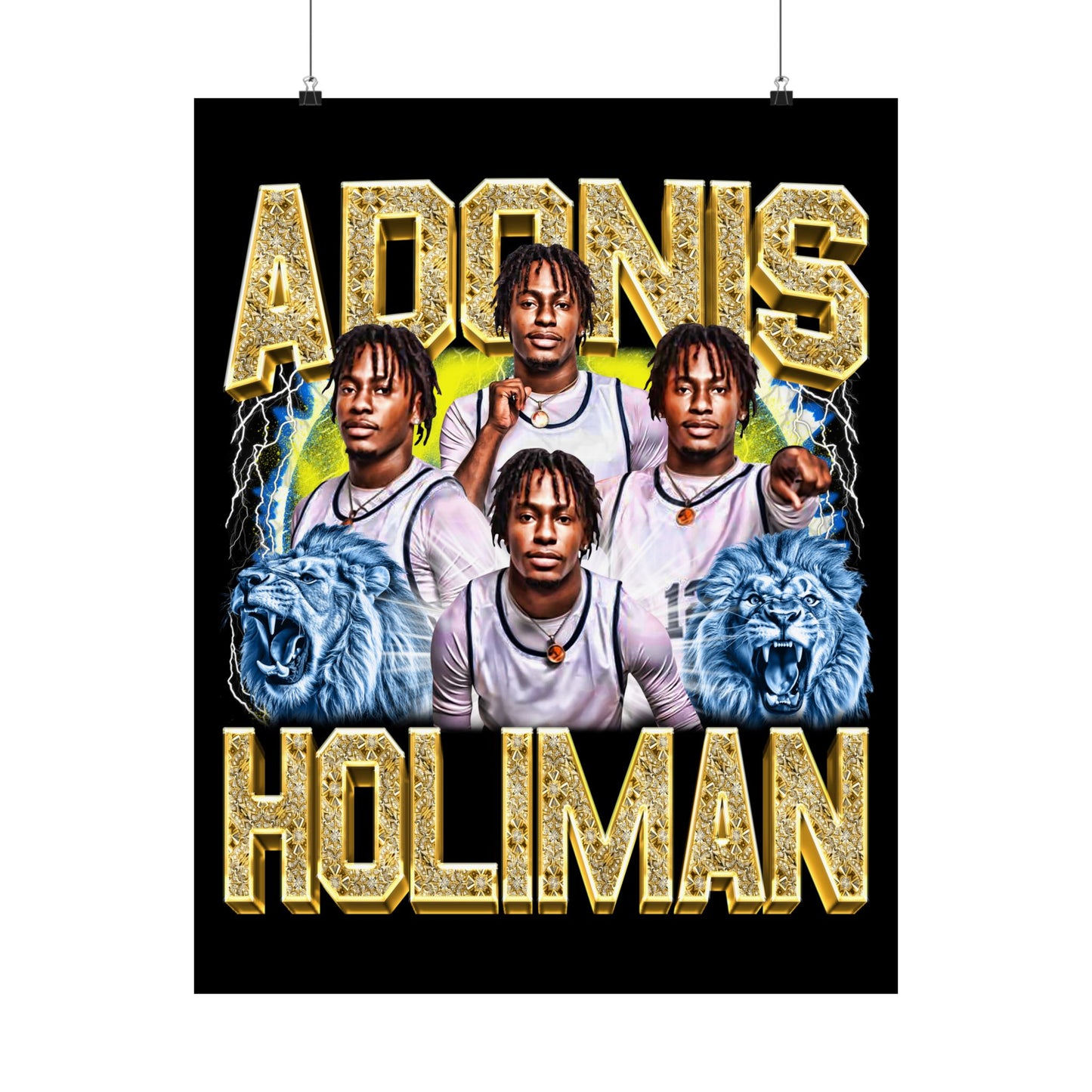 Adonis Holiman Poster