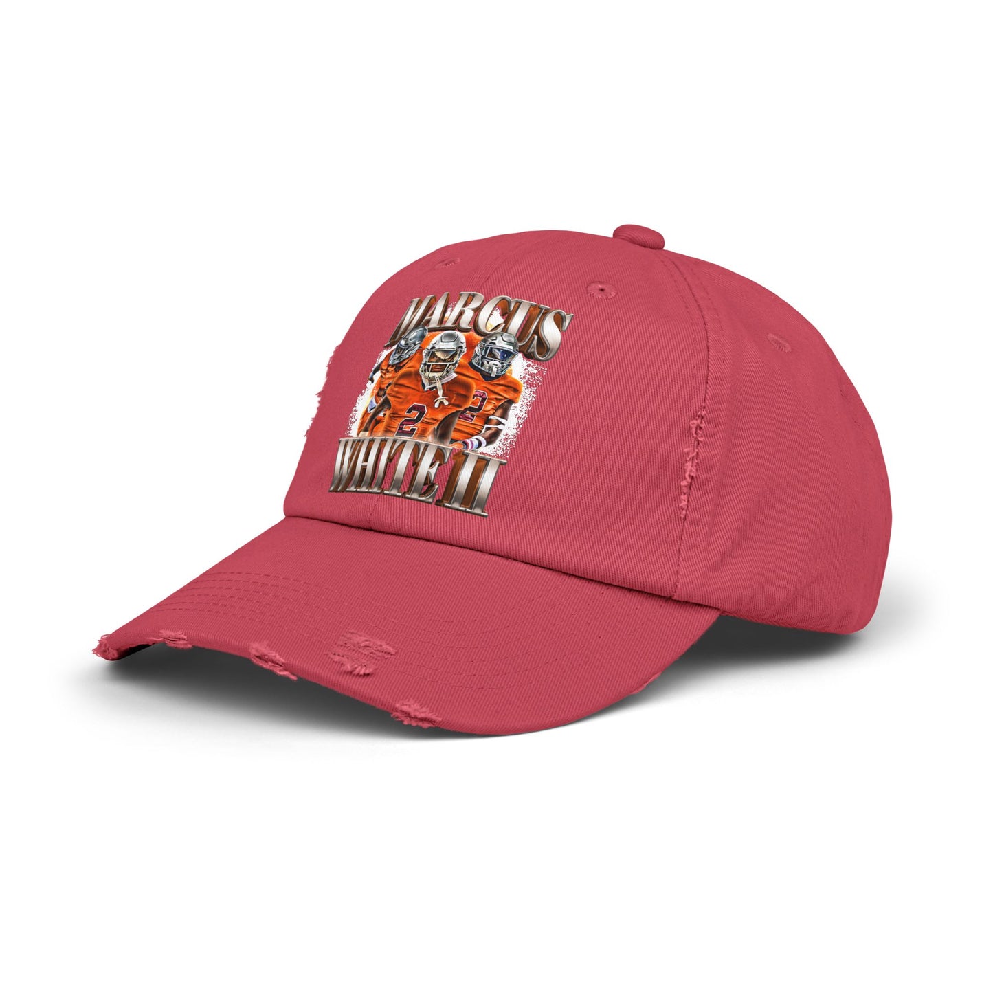 Marcus White II Distressed Hat