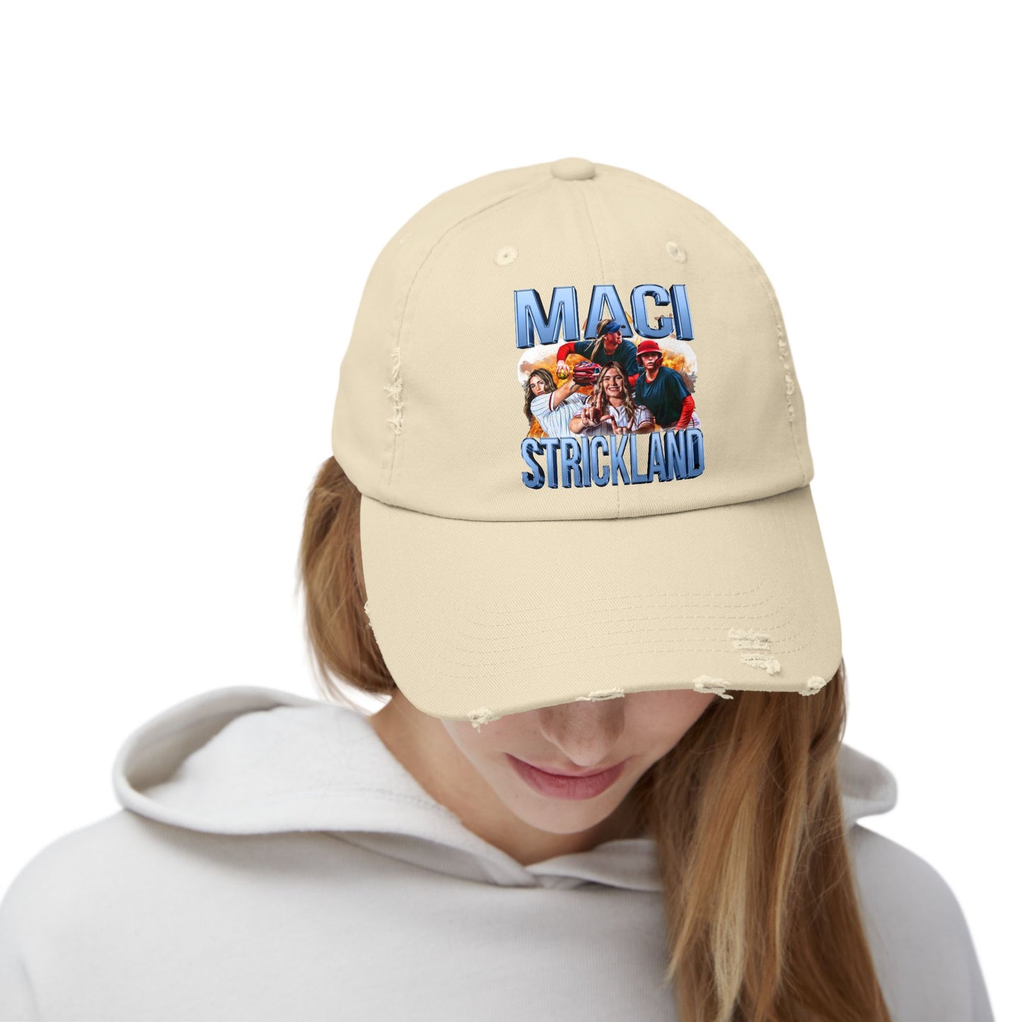 Maci Strickland Distressed Hat