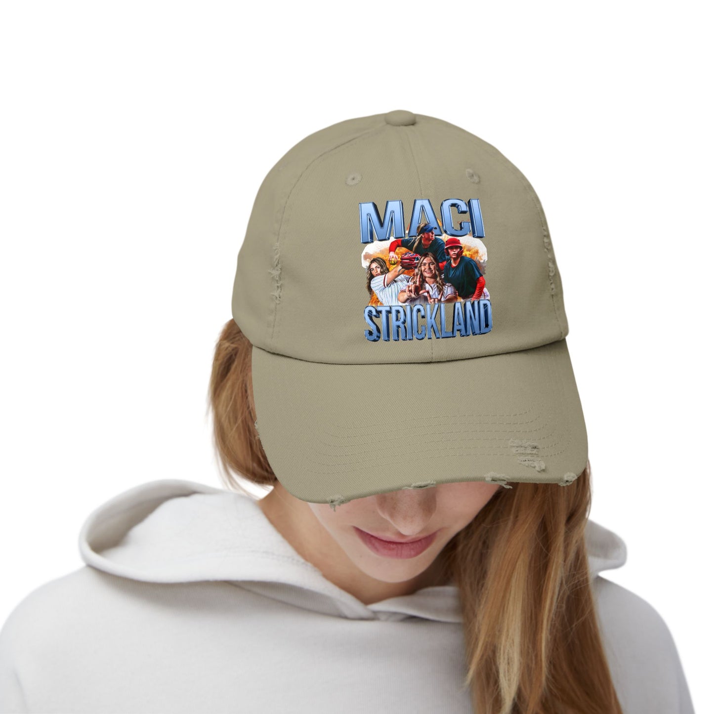 Maci Strickland Distressed Hat