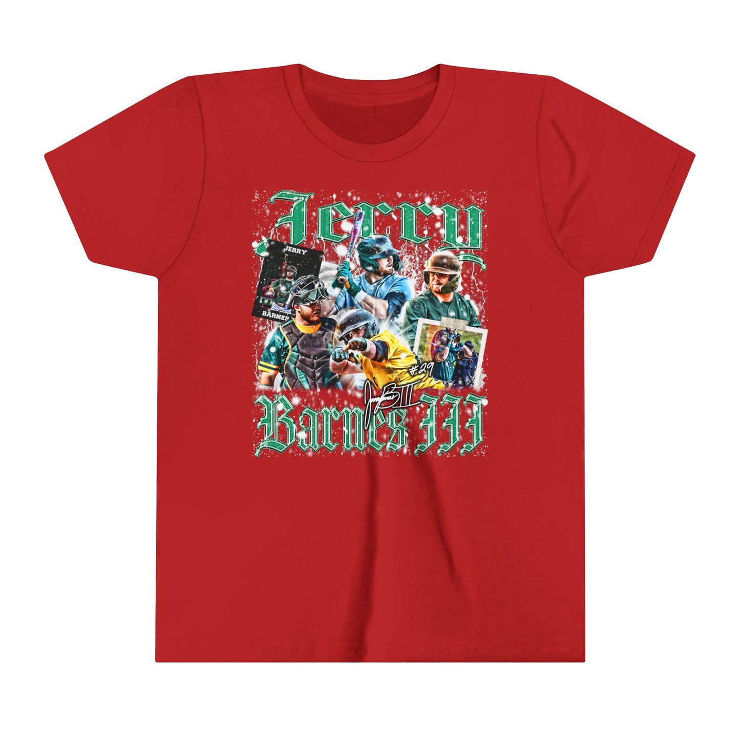 Jerry Barnes III Youth Short Sleeve T-Shirt