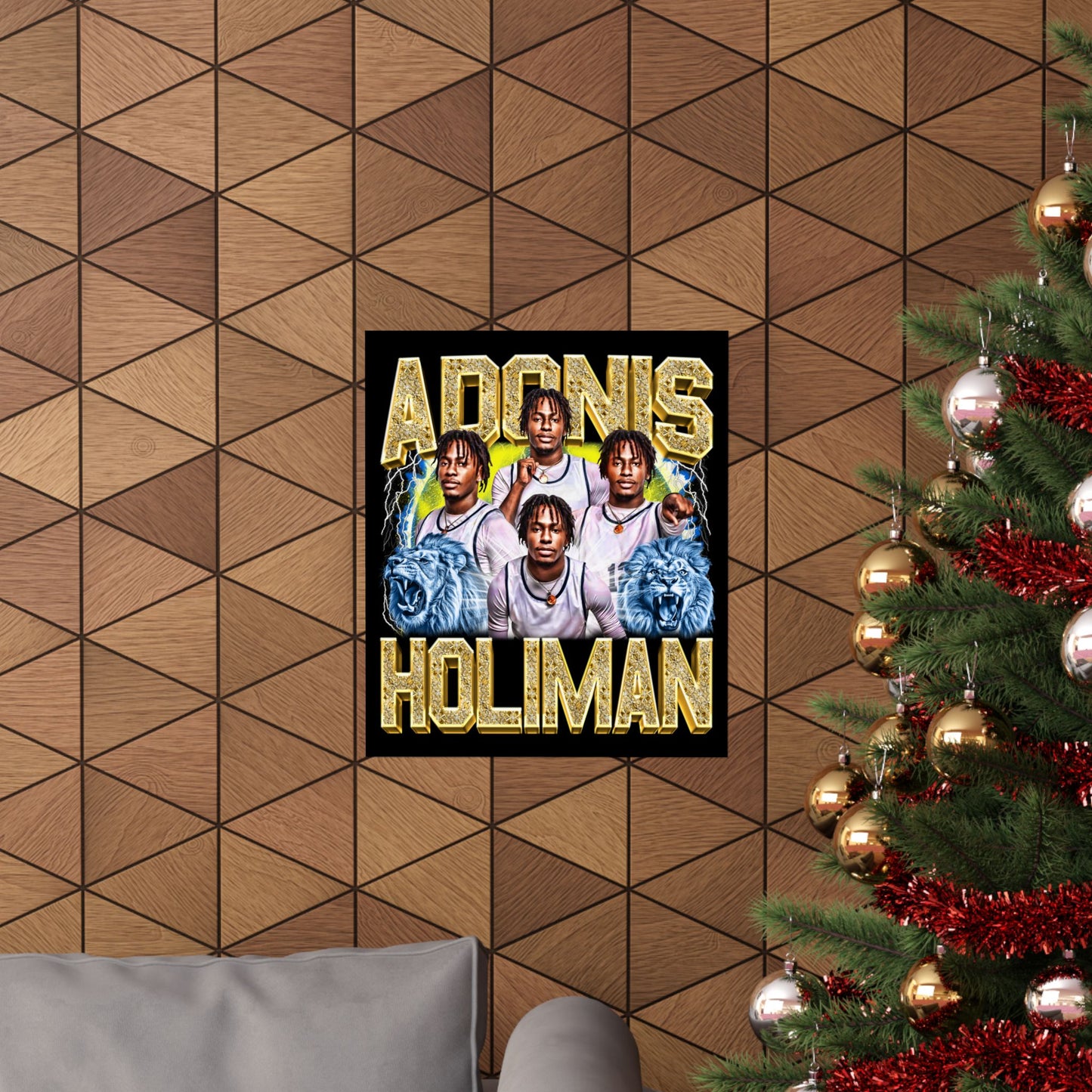 Adonis Holiman Poster