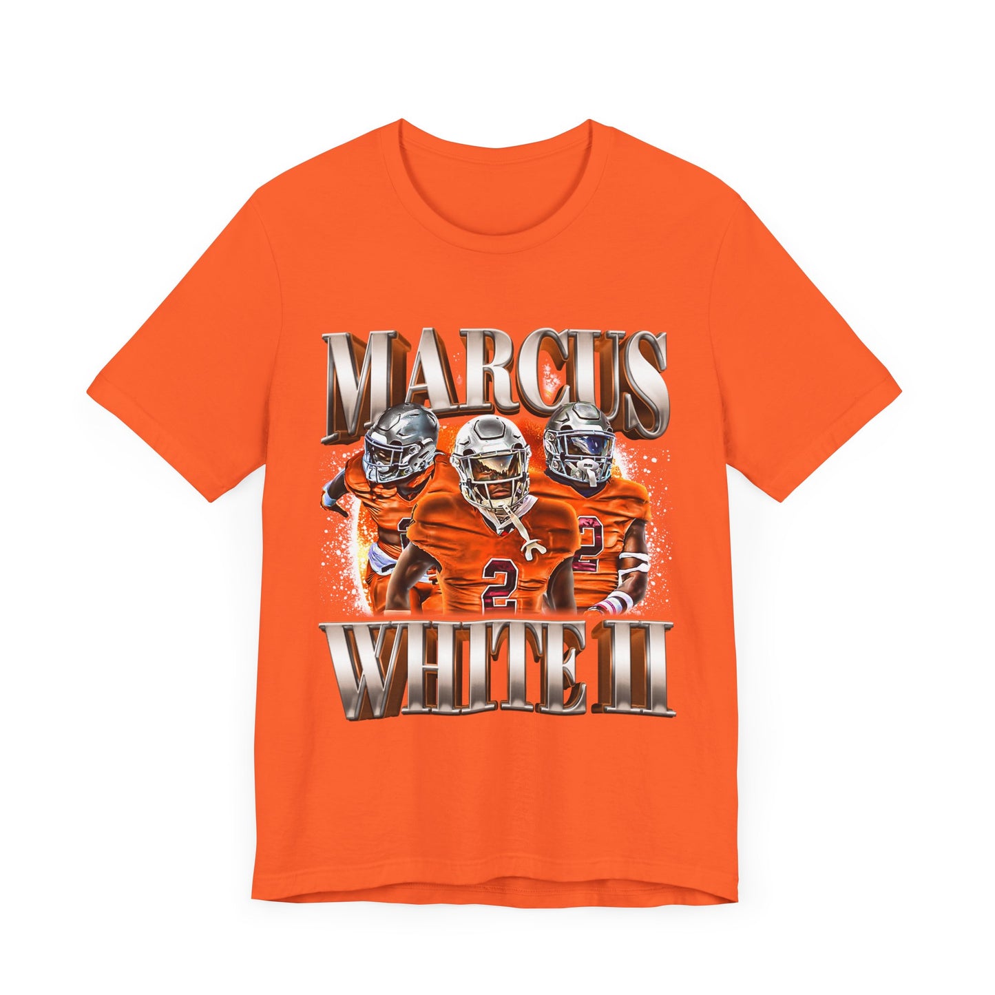 Marcus White II Short Sleeve T-Shirt