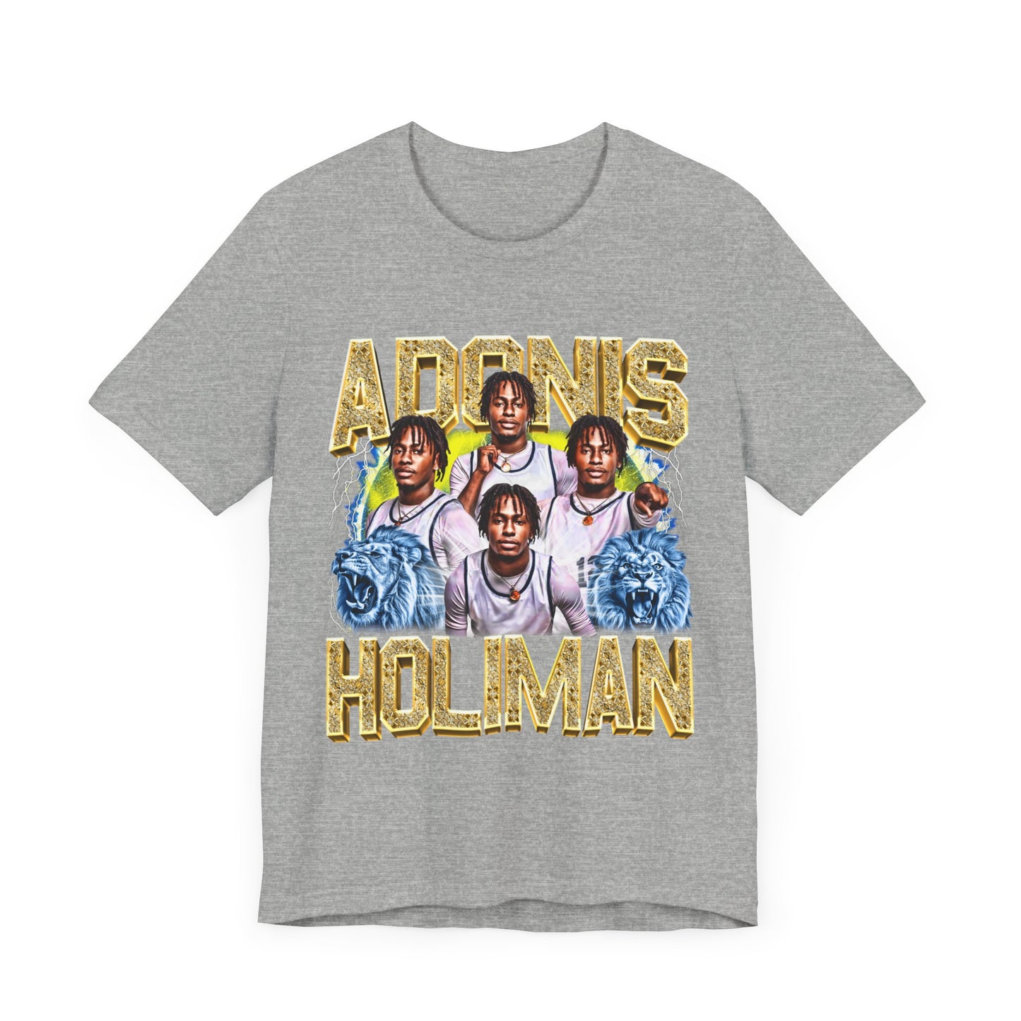 Adonis Holiman Short Sleeve T-Shirt