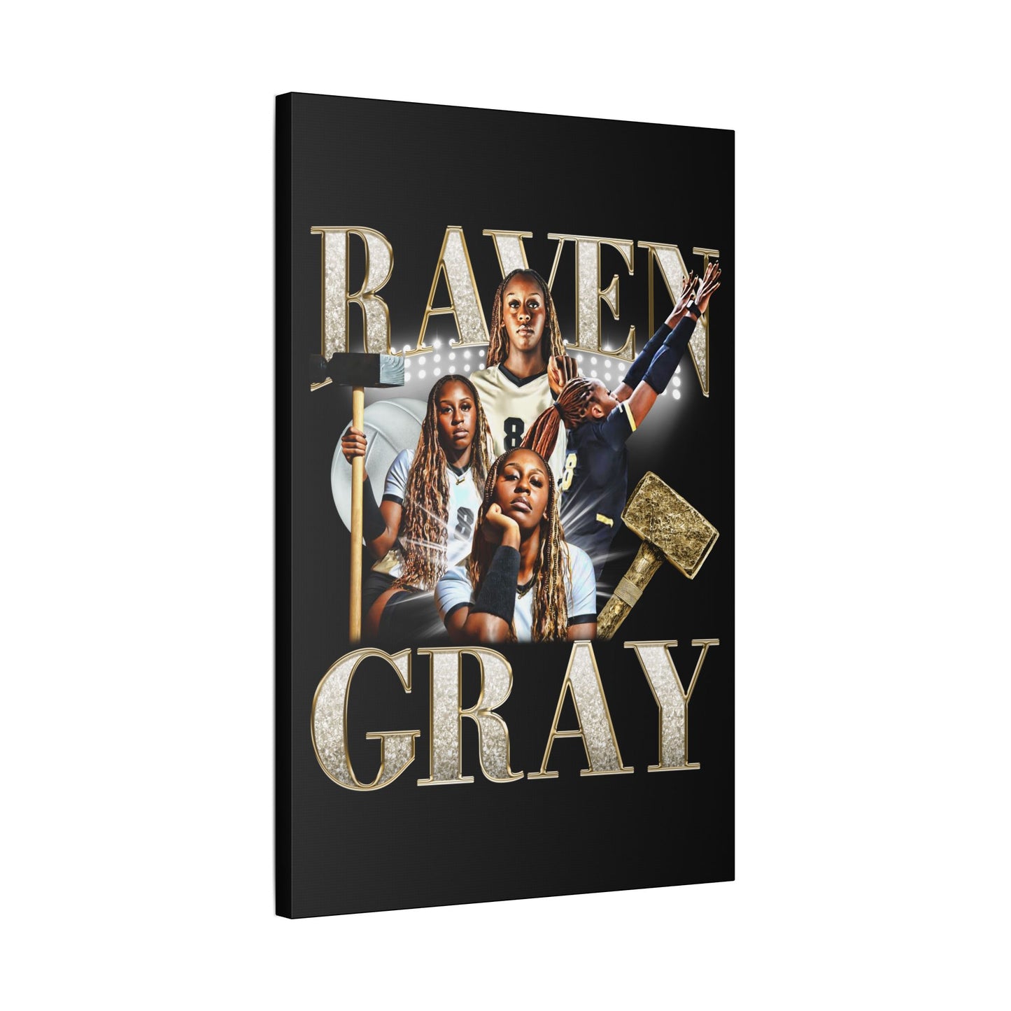 Raven Gray Canvas