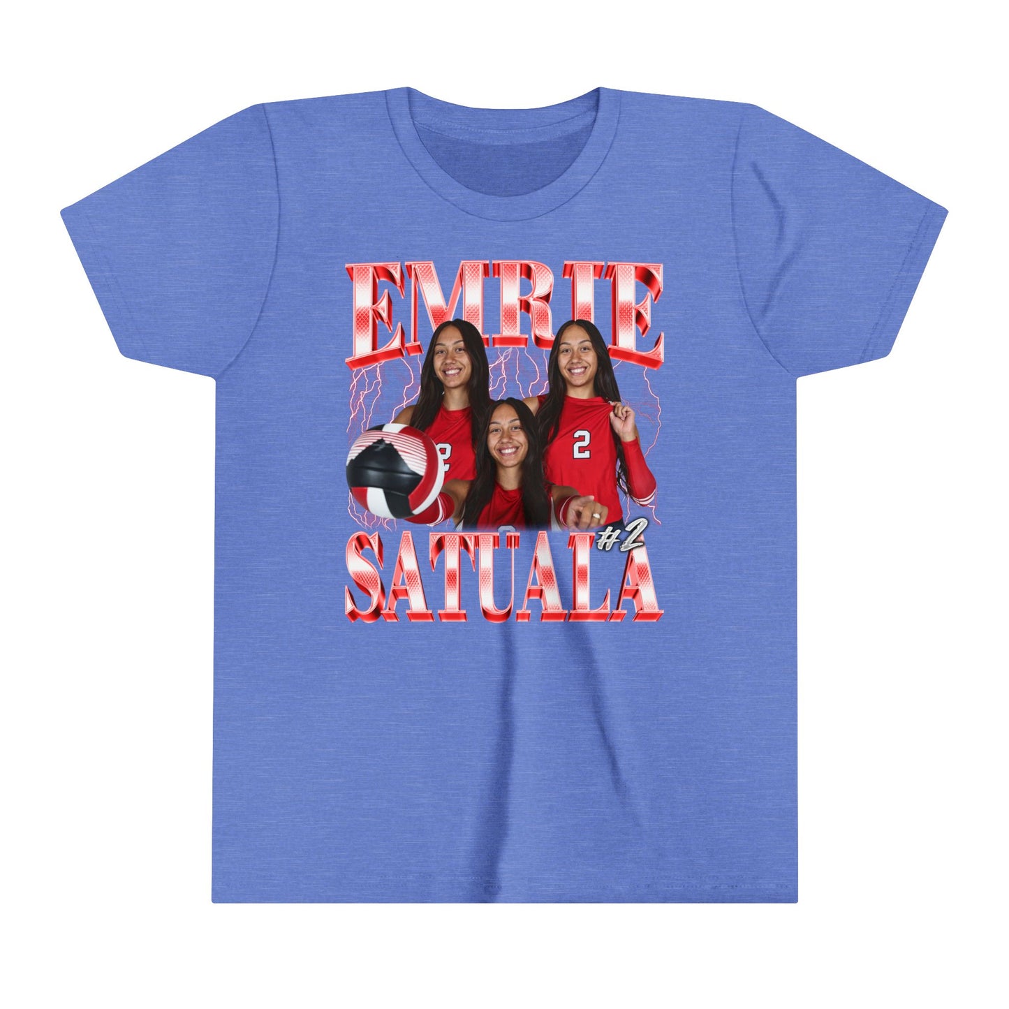 Emrie Satuala Youth Short Sleeve T-Shirt