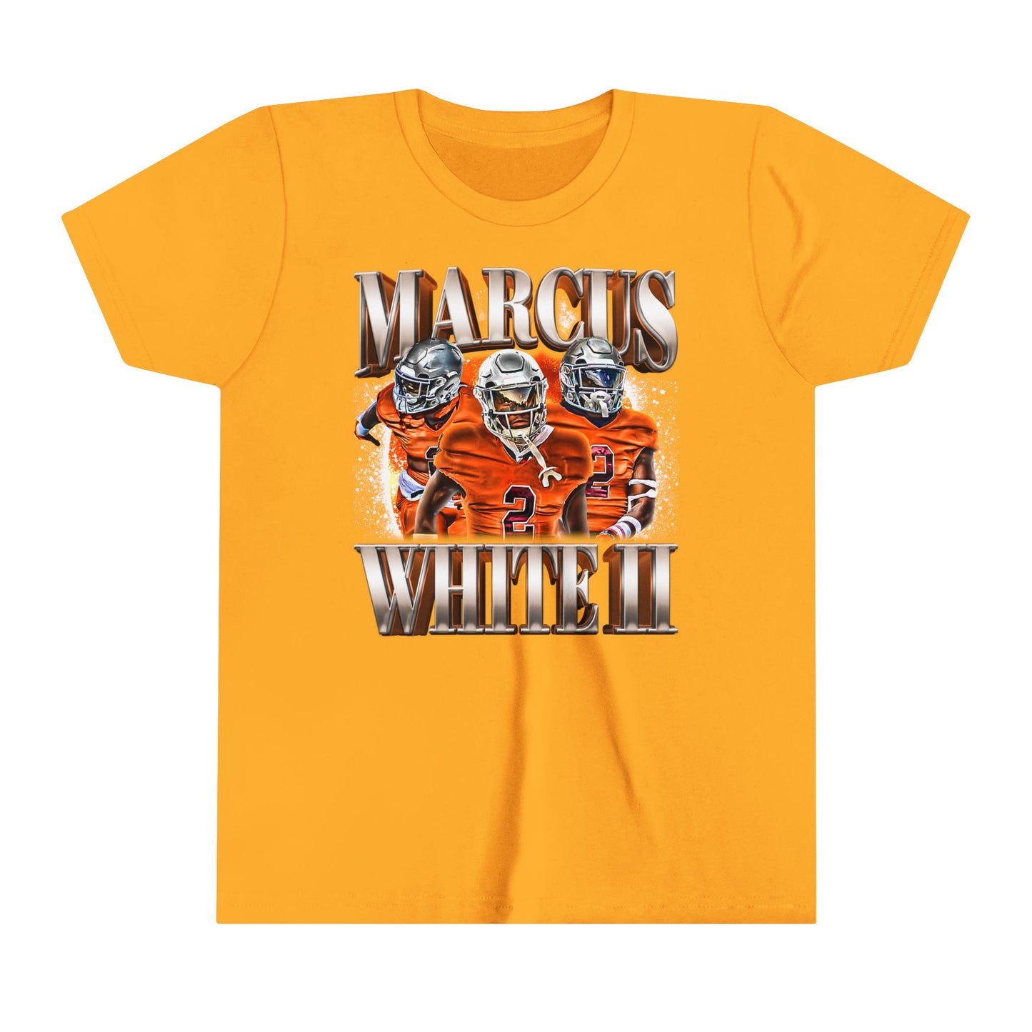 Marcus White II Youth Short Sleeve T-Shirt