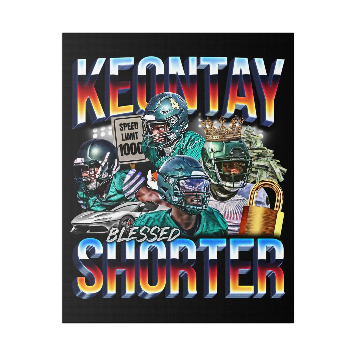 Keontay Shorter Canvas