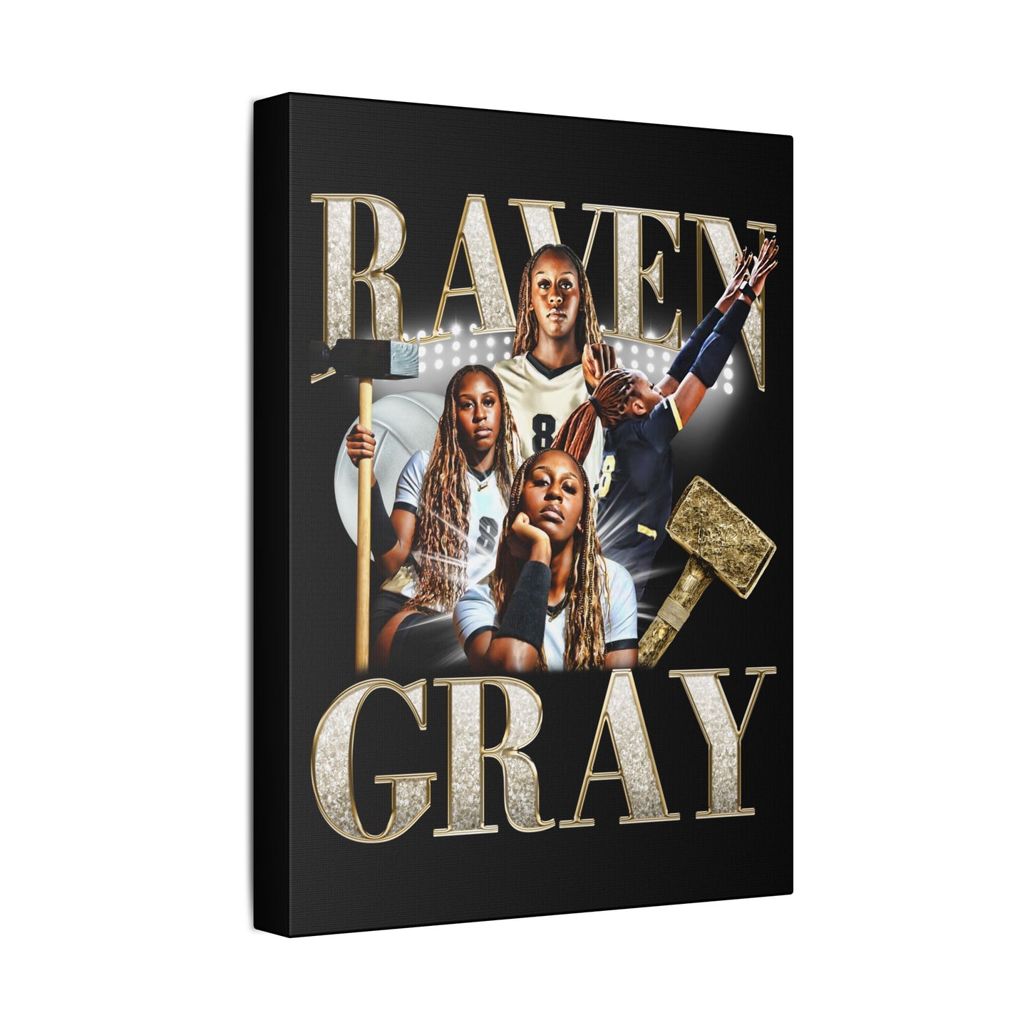 Raven Gray Canvas