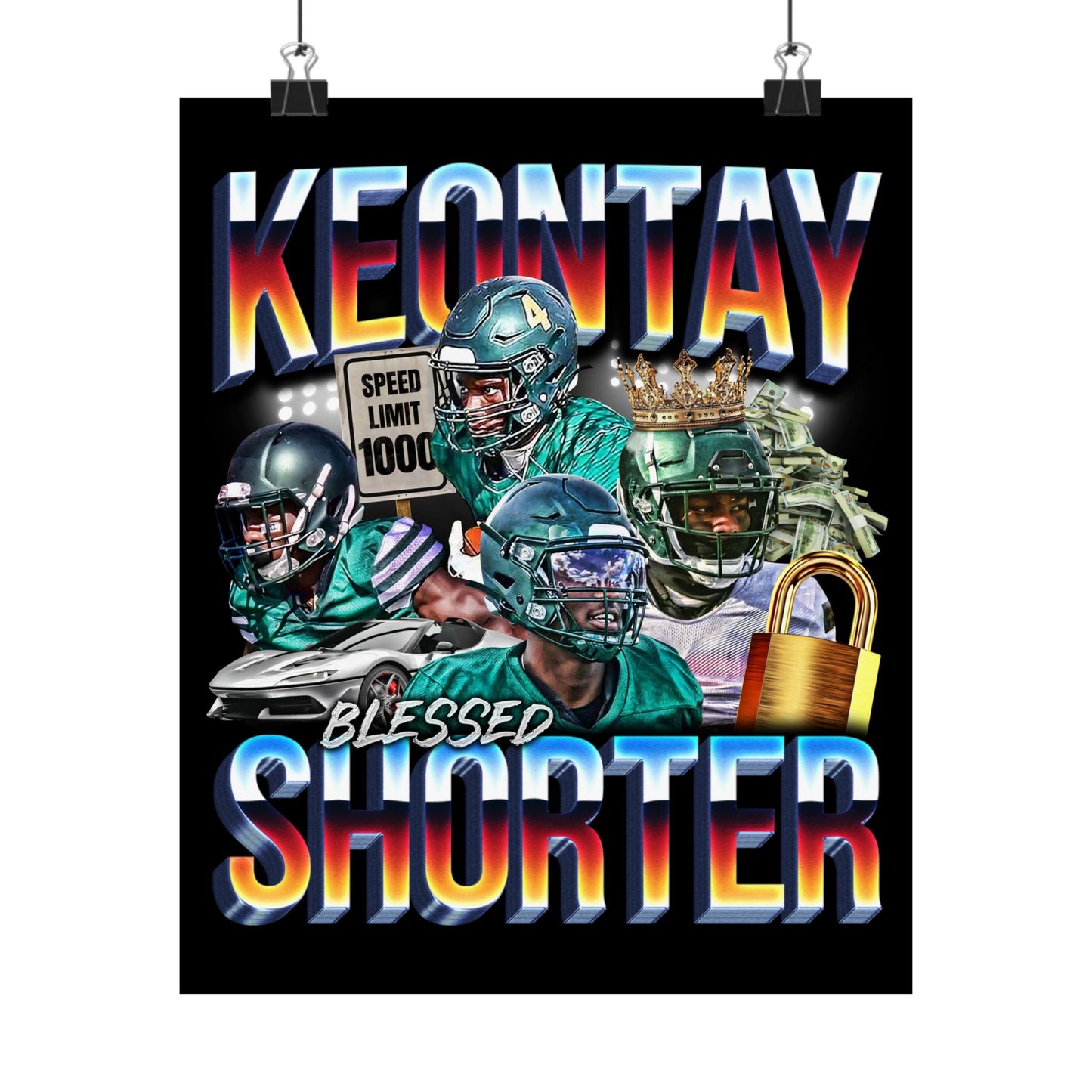 Keontay Shorter Poster