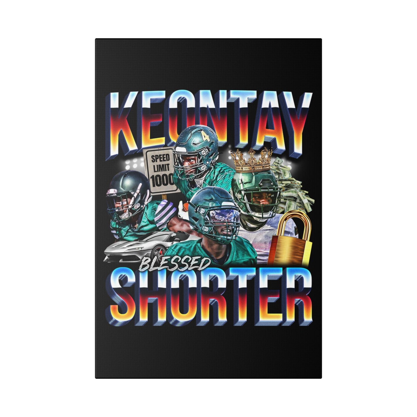 Keontay Shorter Canvas