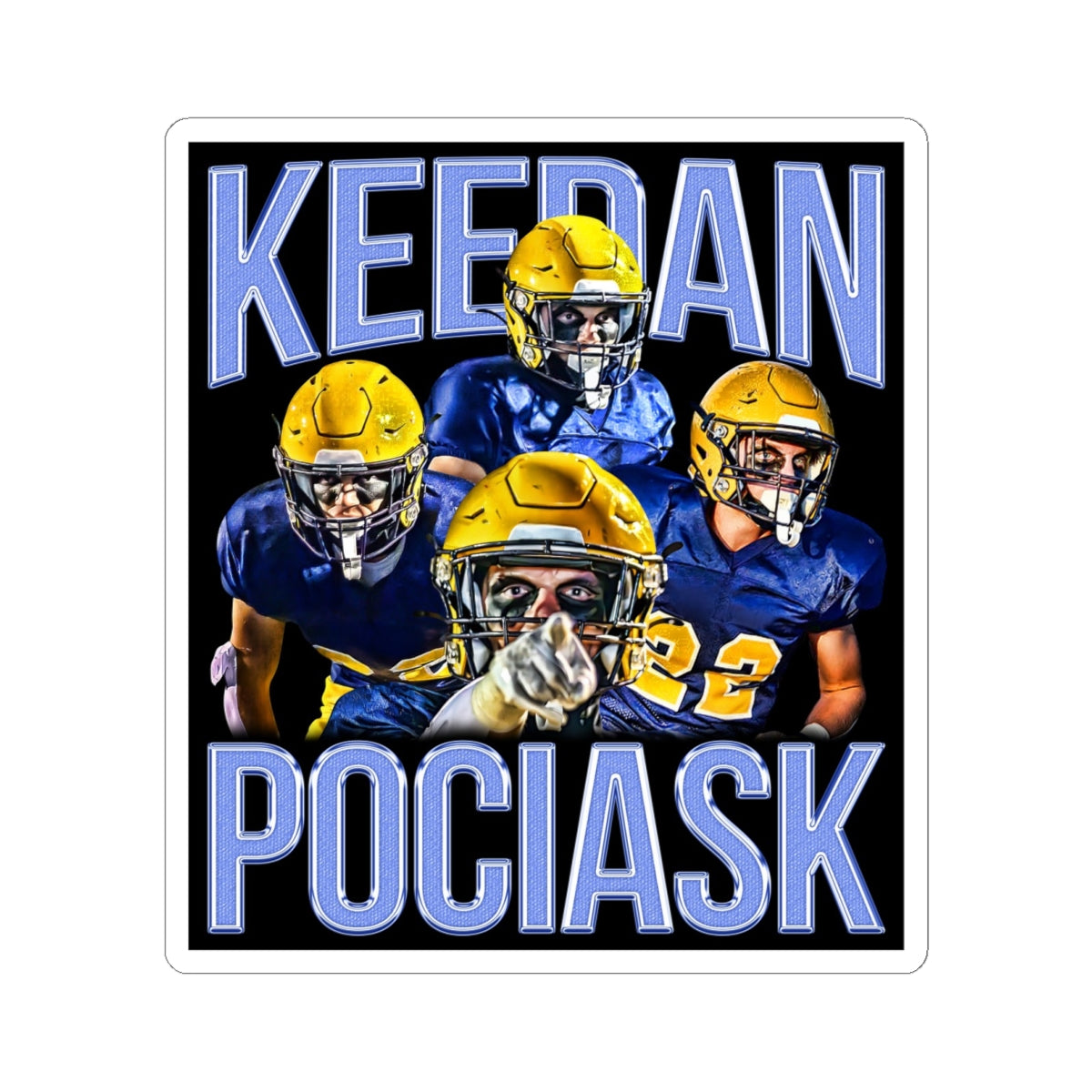 Keedan Pociask Sticker