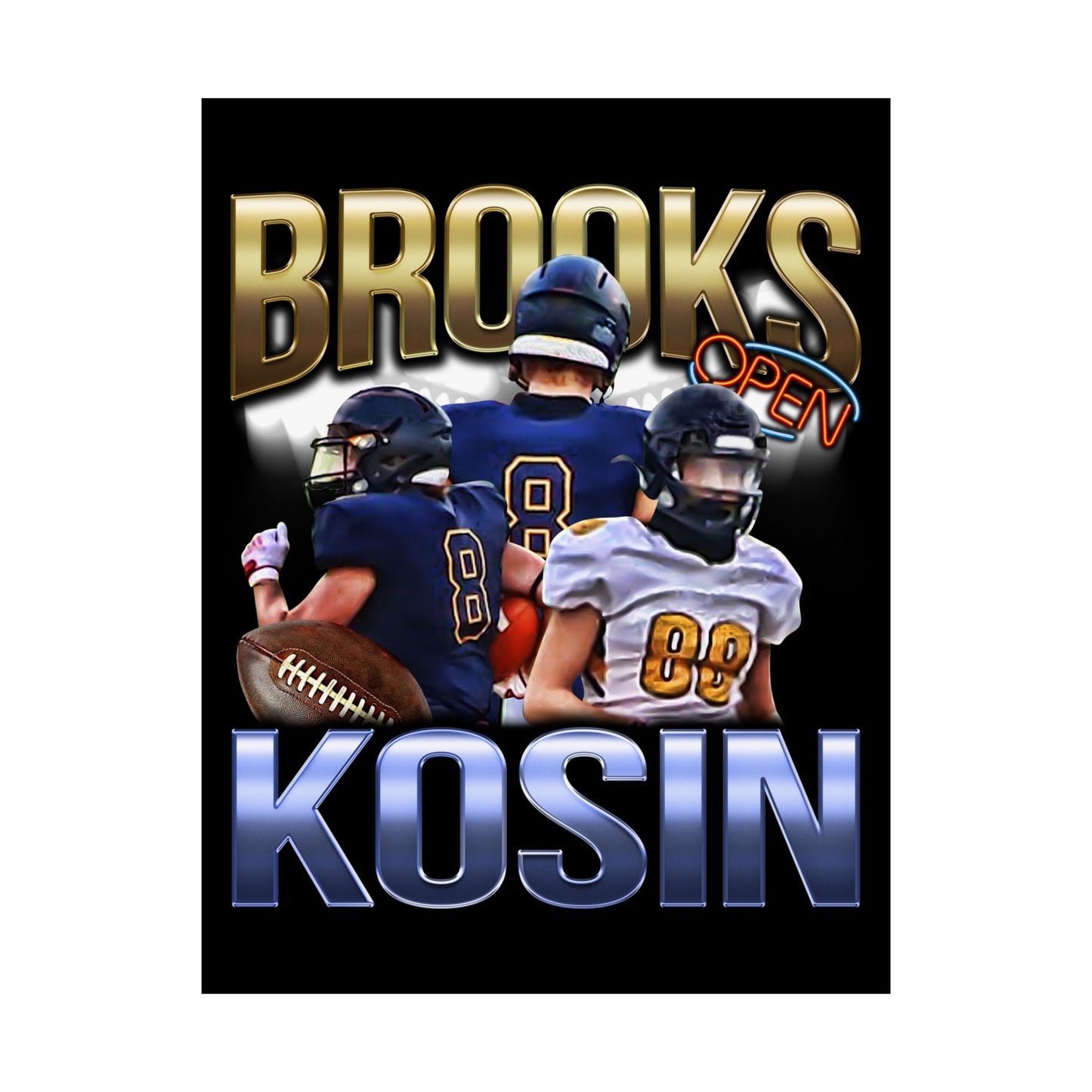 Brooks Kosin Poster