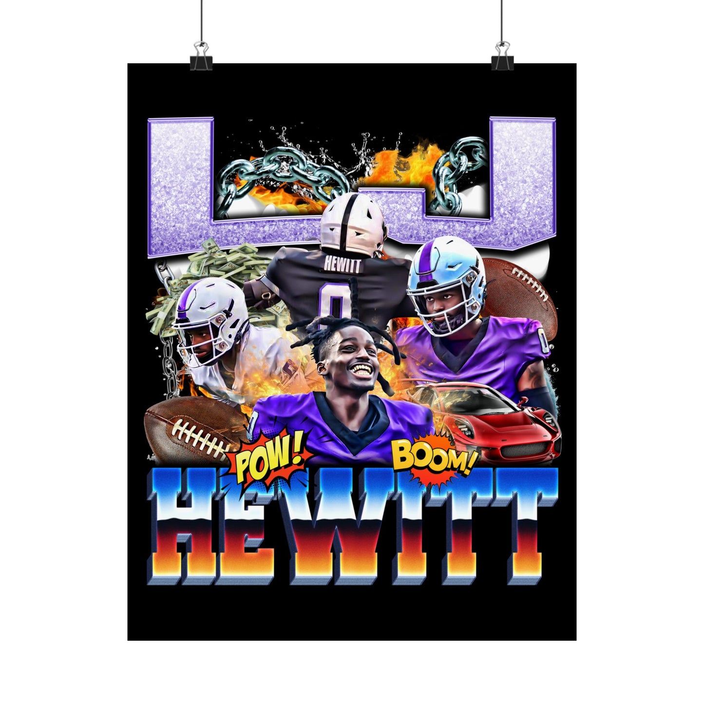 LJ Hewitt Poster