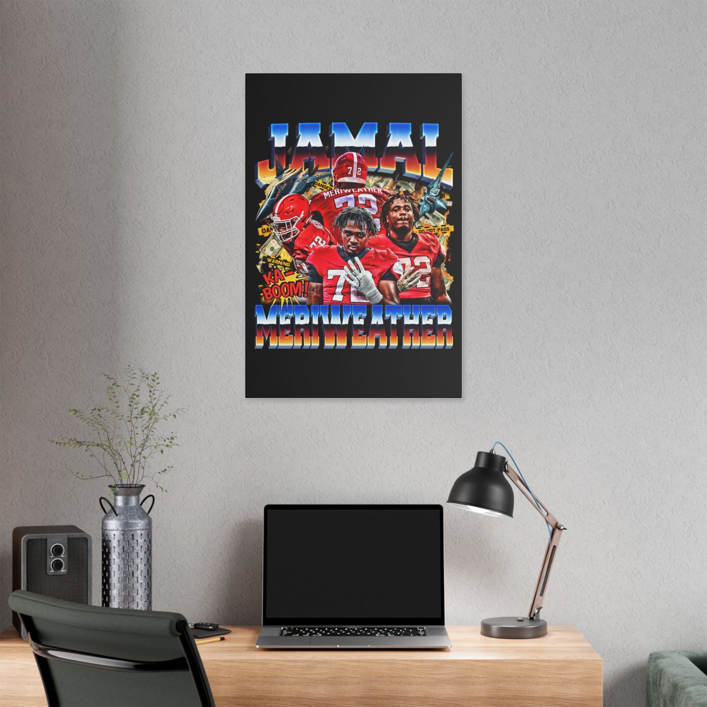 Jamal Meriweather Canvas