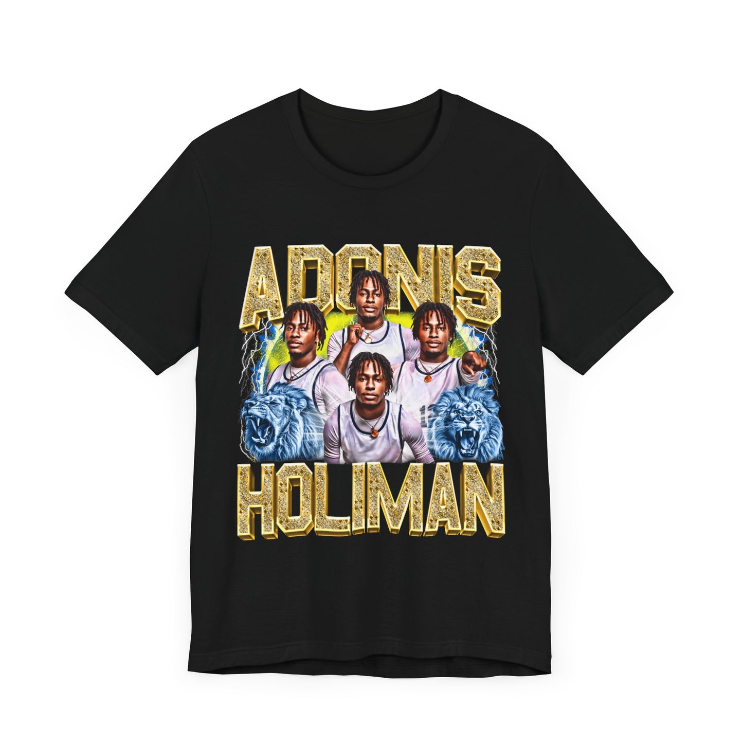 Adonis Holiman Short Sleeve T-Shirt
