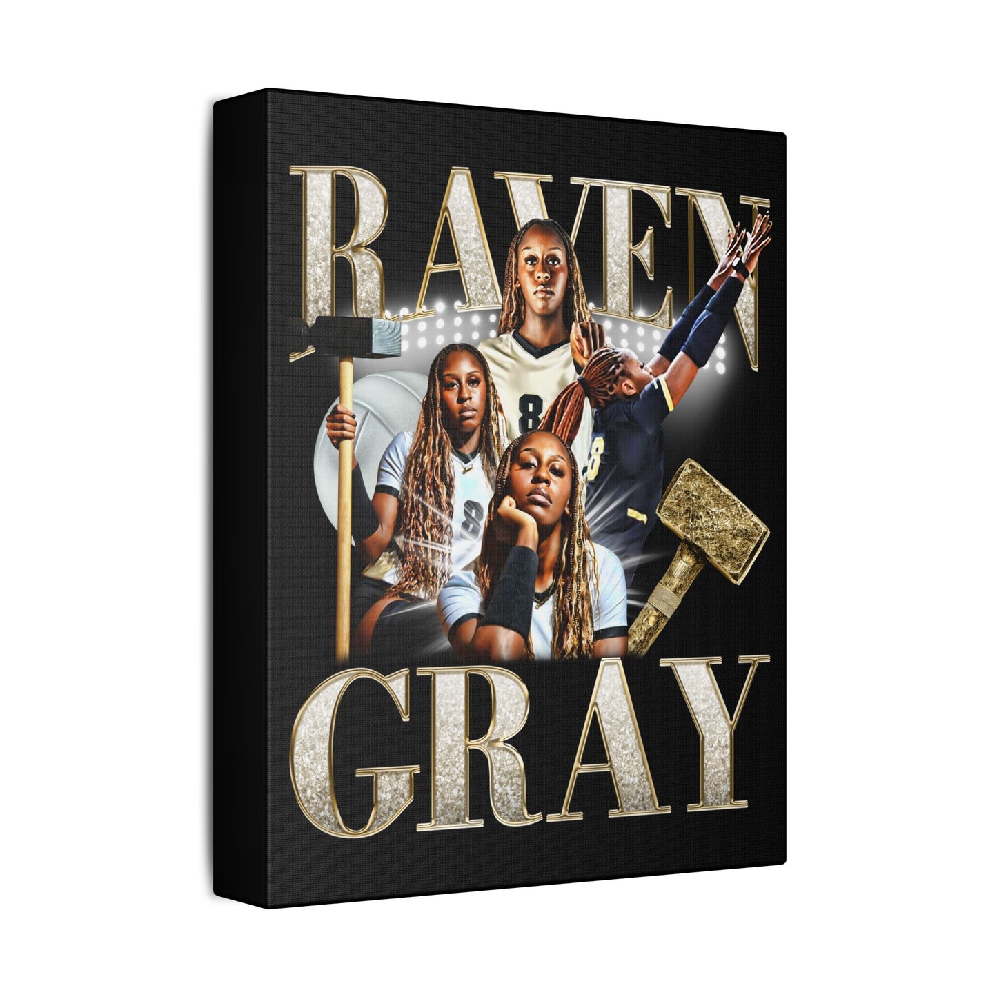 Raven Gray Canvas