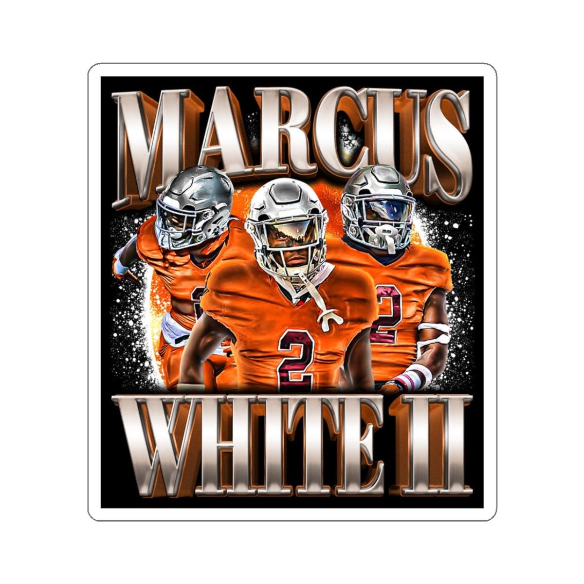 Marcus White II Sticker