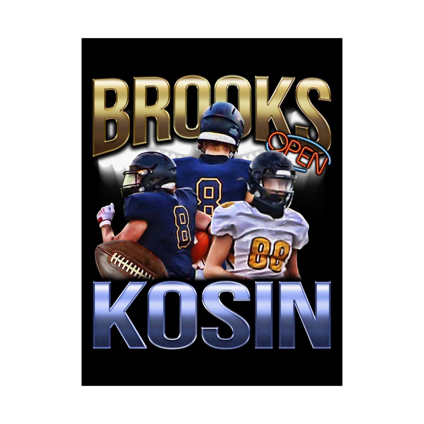 Brooks Kosin Poster