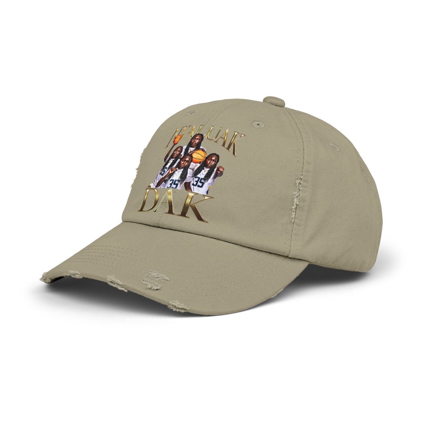 Nyaluak Dak Distressed Hat