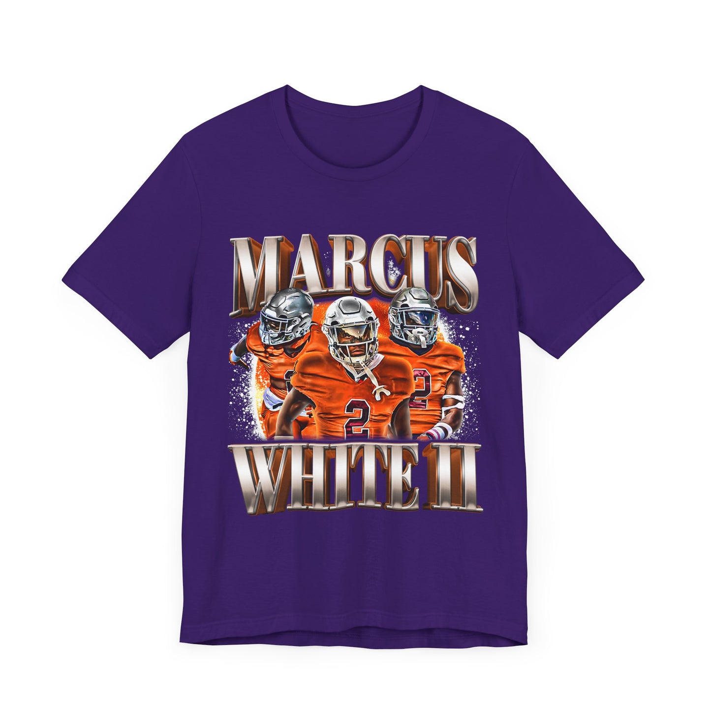 Marcus White II Short Sleeve T-Shirt