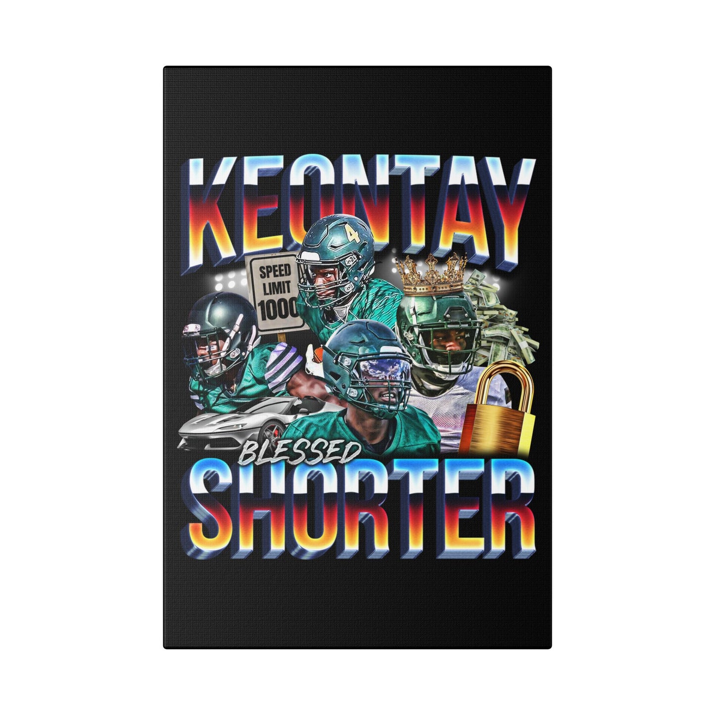 Keontay Shorter Canvas