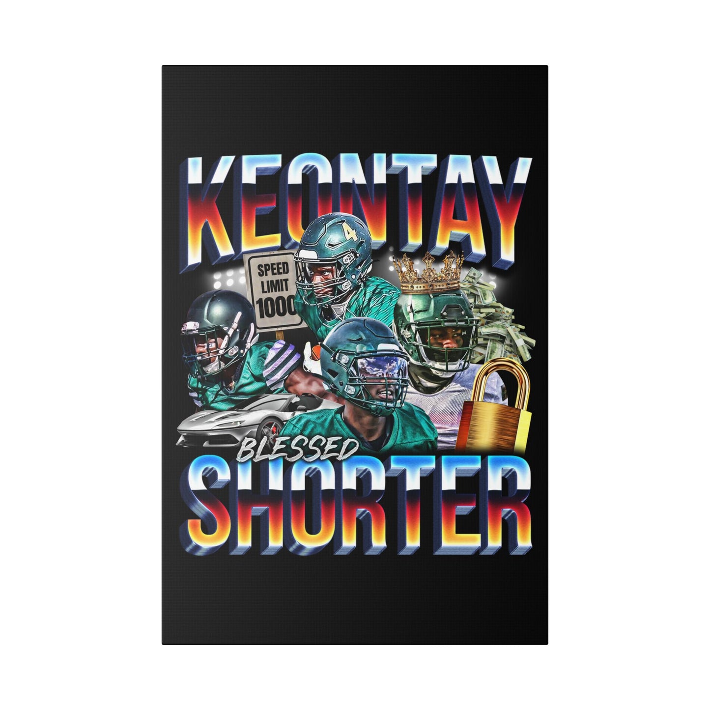 Keontay Shorter Canvas