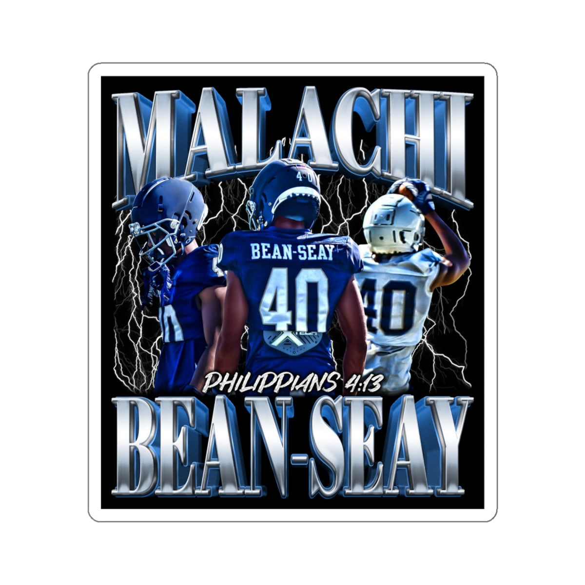 Malachi Bean-Seay Sticker