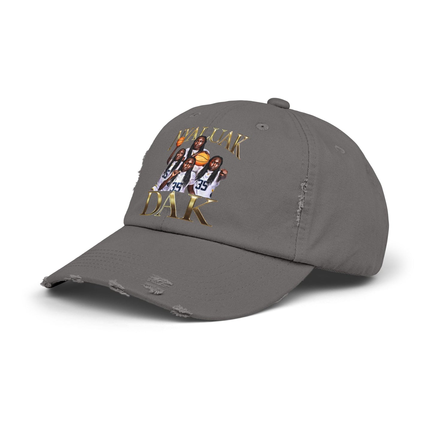 Nyaluak Dak Distressed Hat