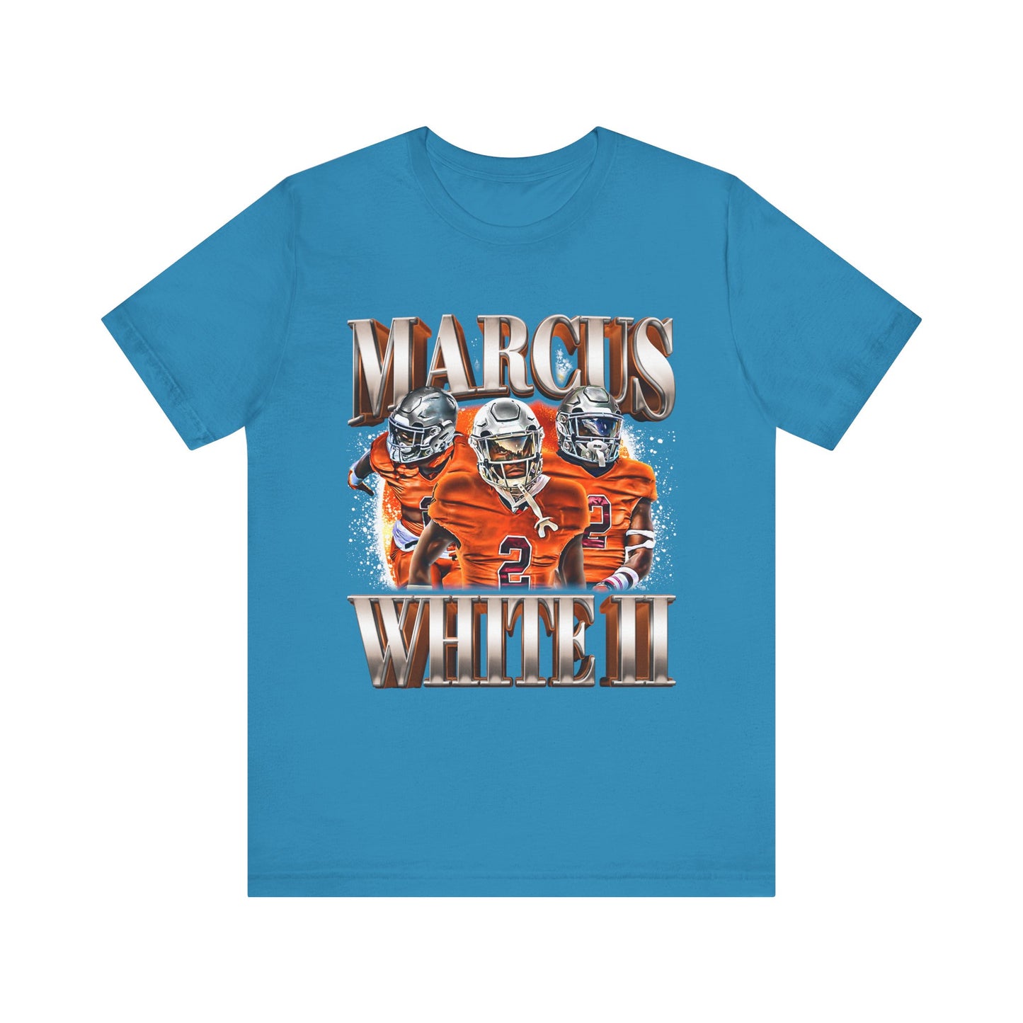 Marcus White II Short Sleeve T-Shirt