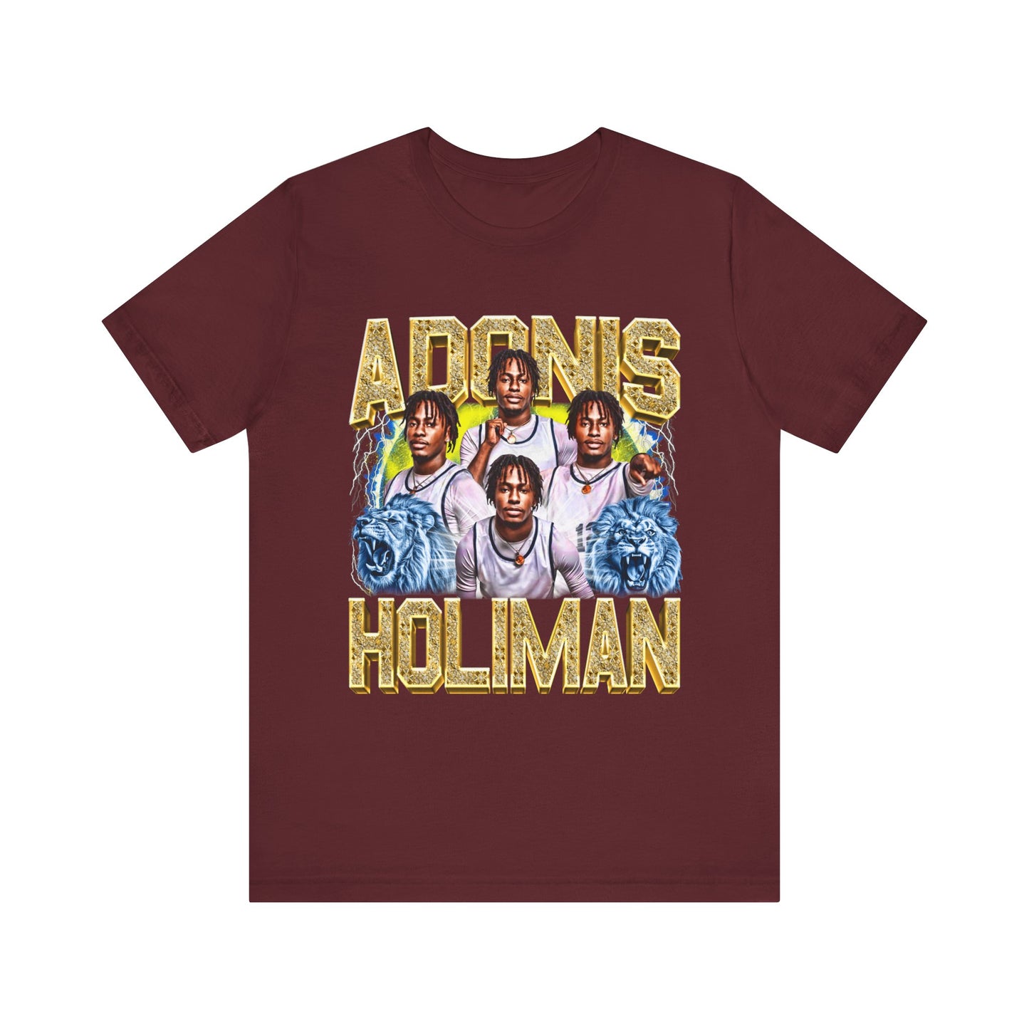Adonis Holiman Short Sleeve T-Shirt