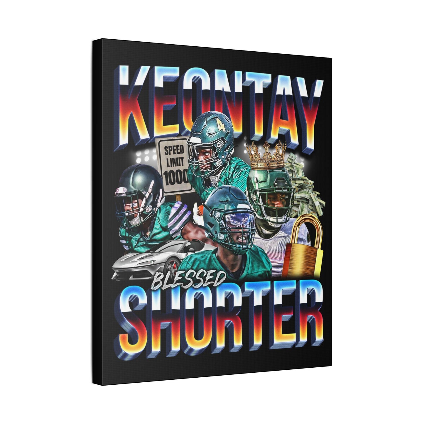 Keontay Shorter Canvas