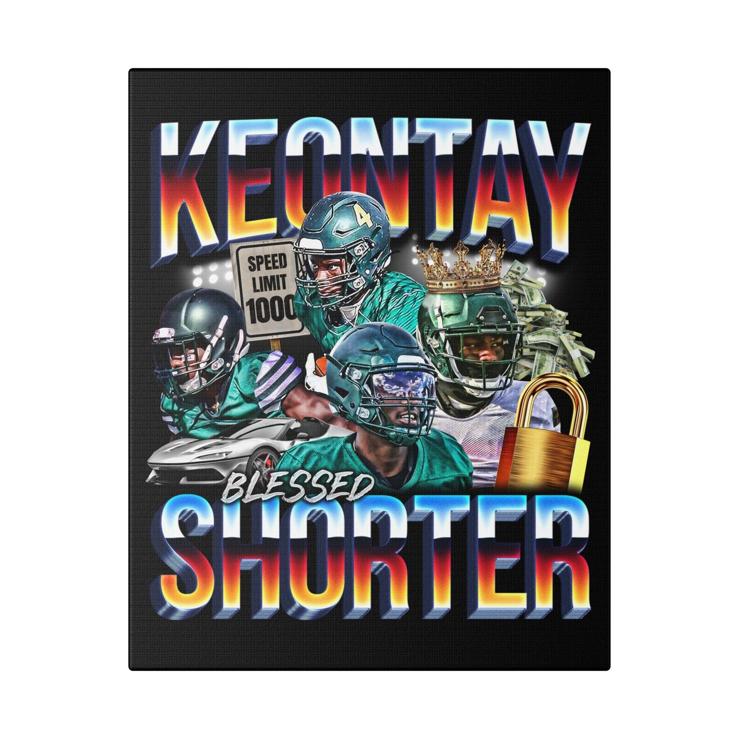 Keontay Shorter Canvas