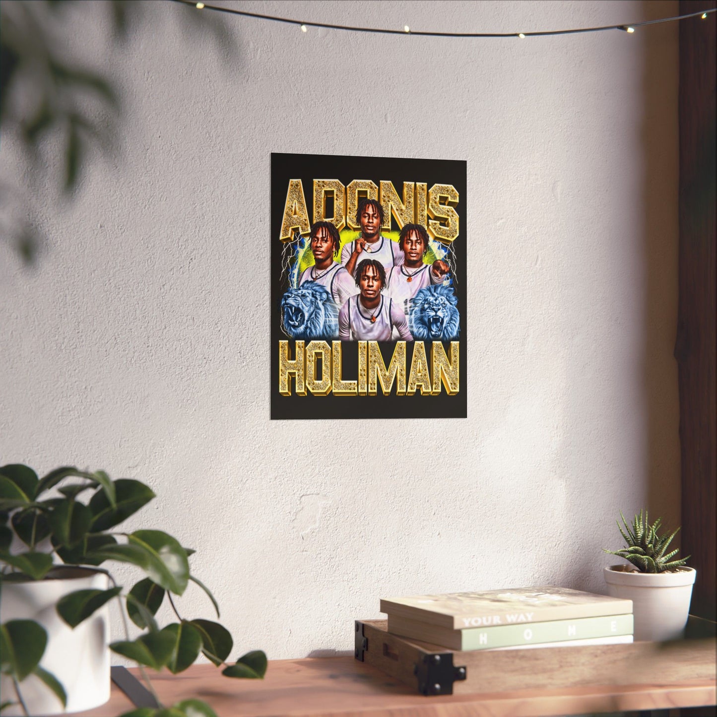 Adonis Holiman Poster