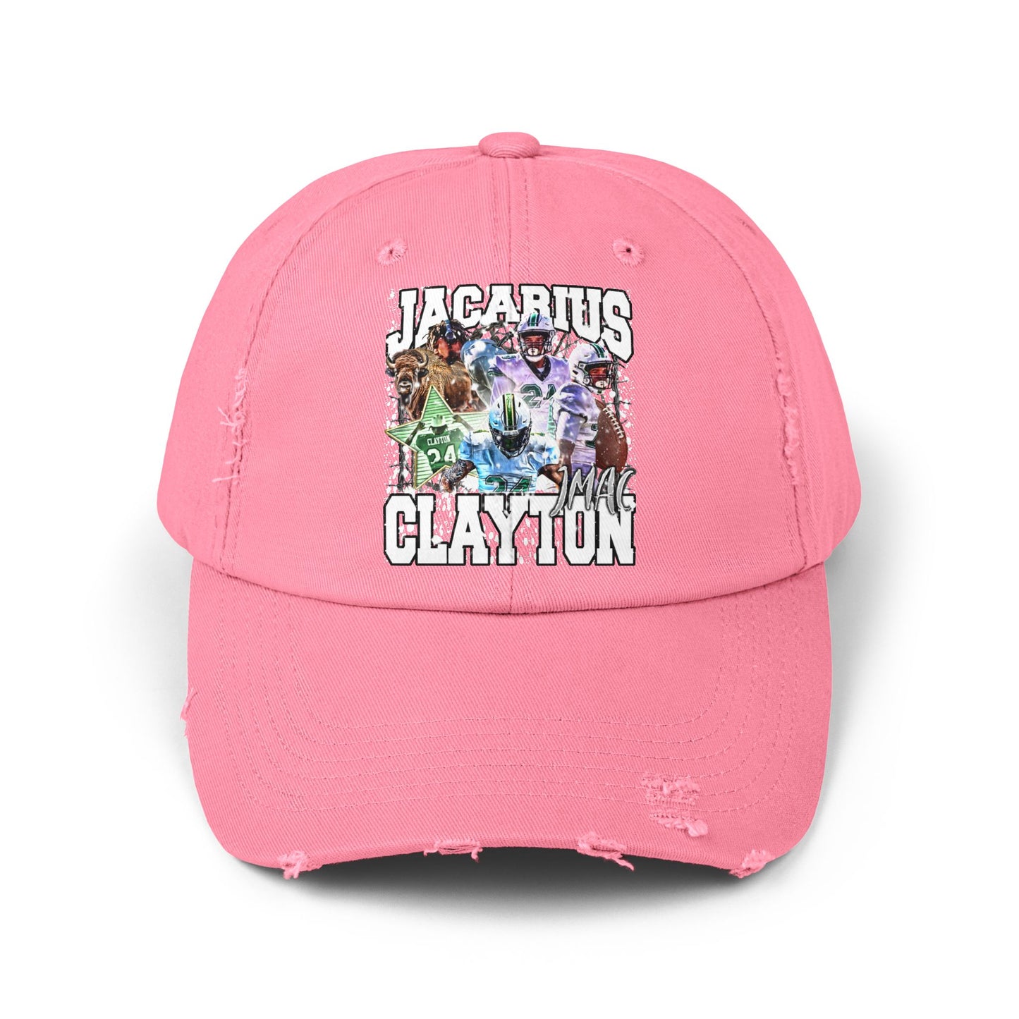 Jacarius Clayton Distressed Hat