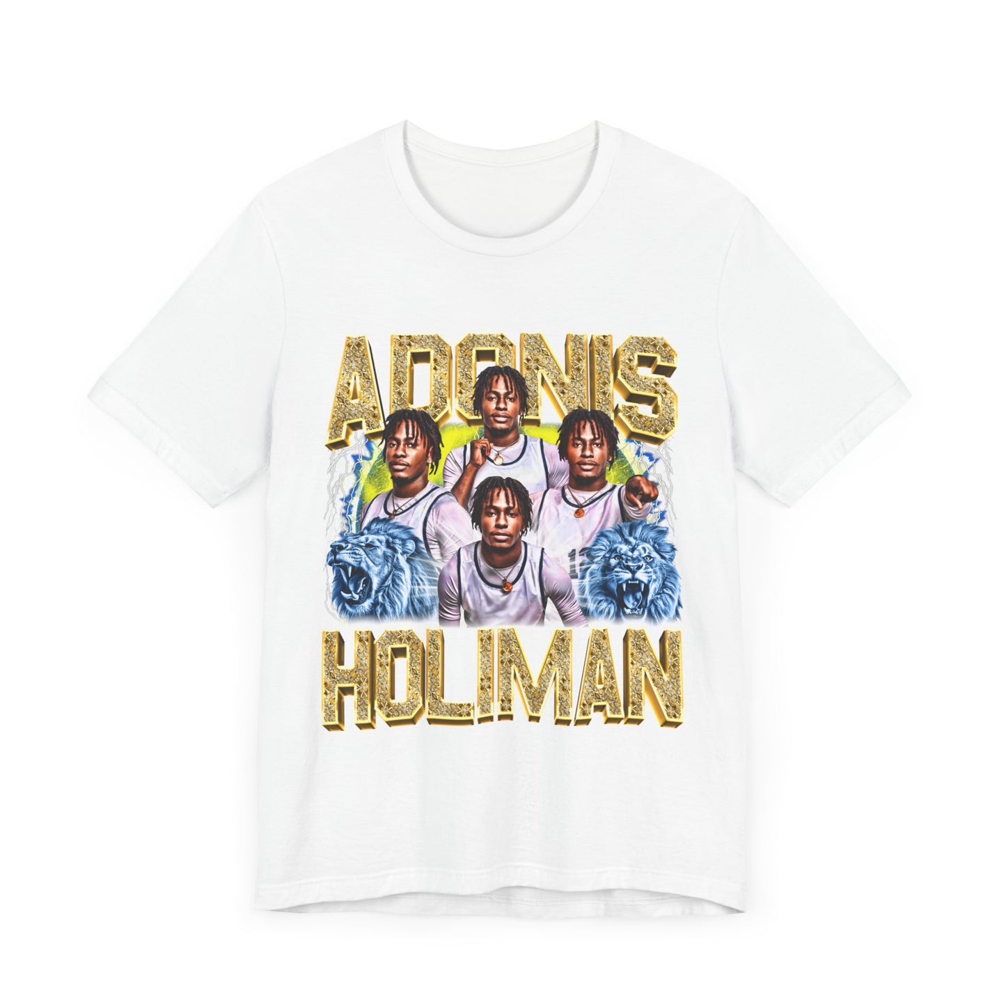 Adonis Holiman Short Sleeve T-Shirt