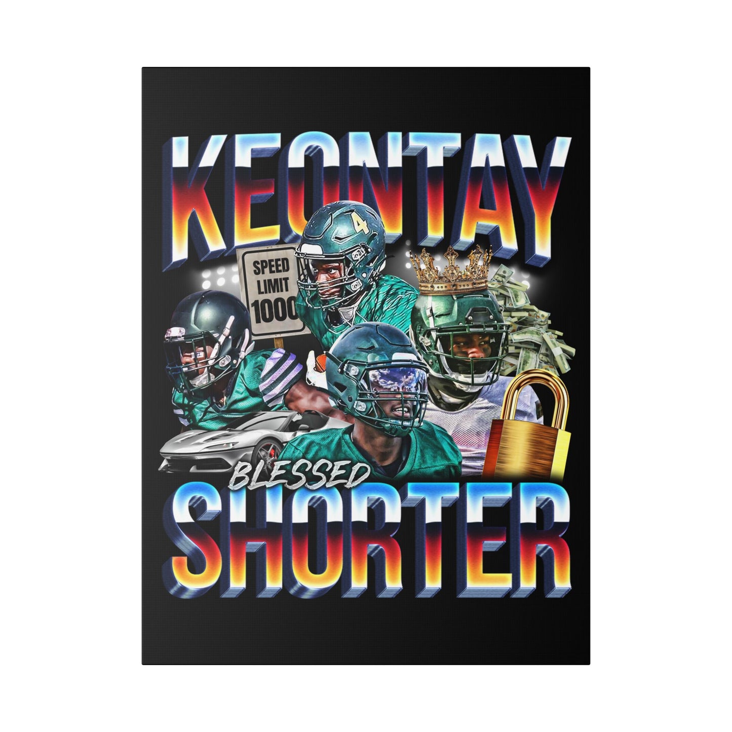 Keontay Shorter Canvas