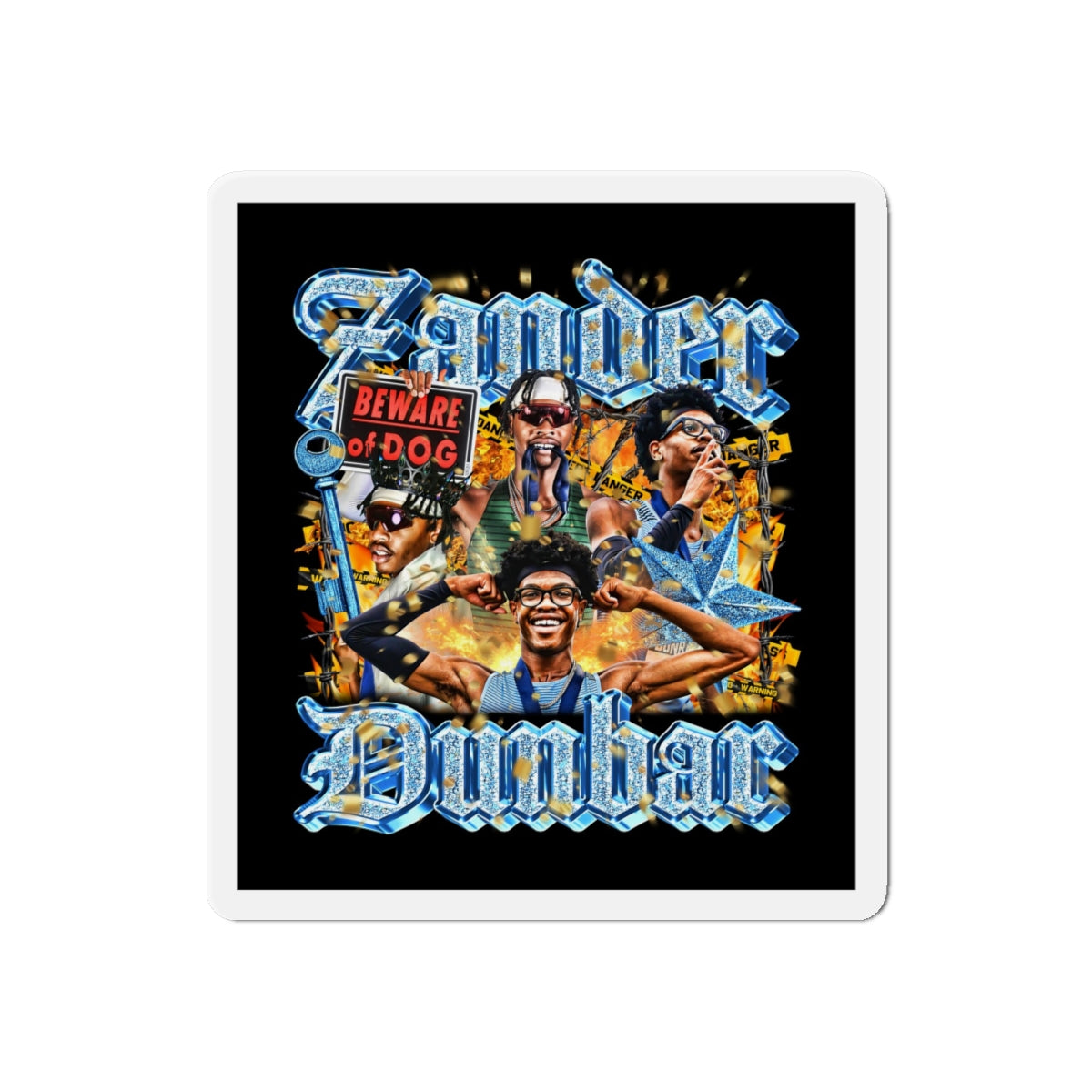 Zander Dunbar Magnet