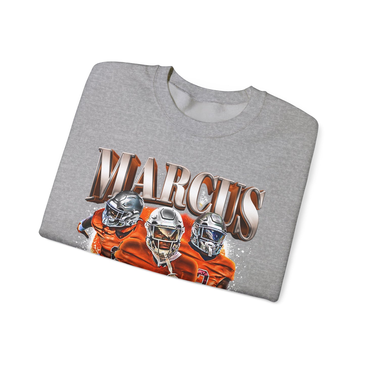 Marcus White II Crewneck Sweatshirt