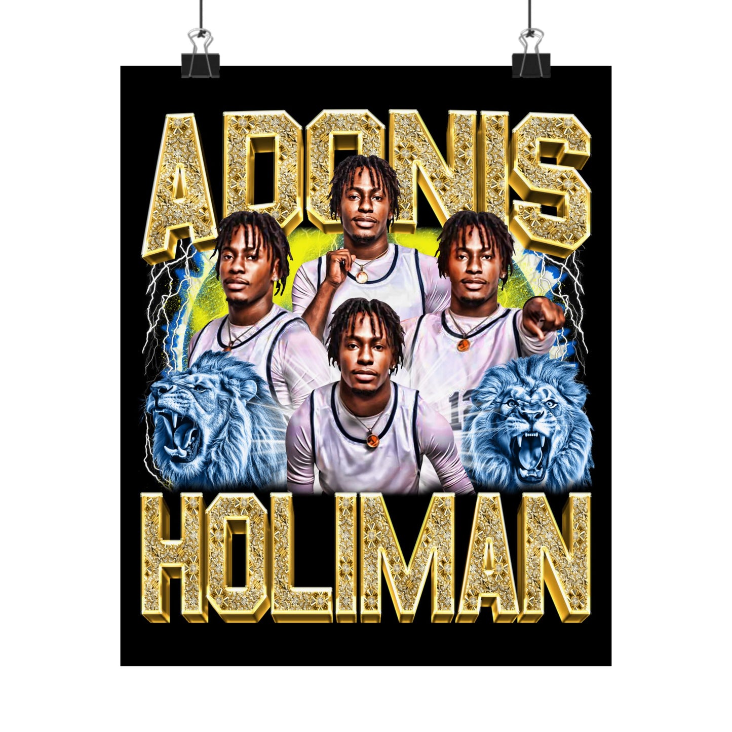 Adonis Holiman Poster