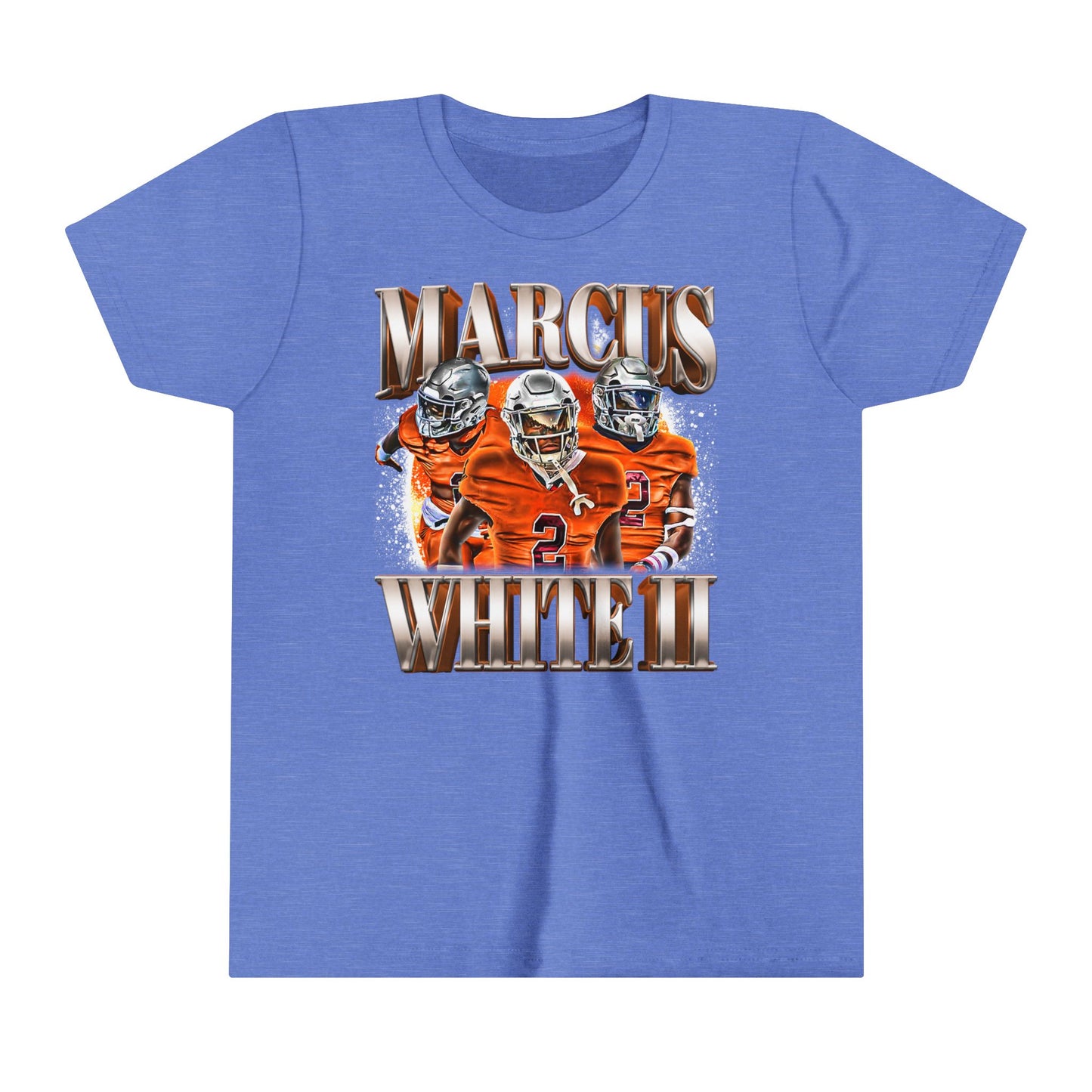 Marcus White II Youth Short Sleeve T-Shirt