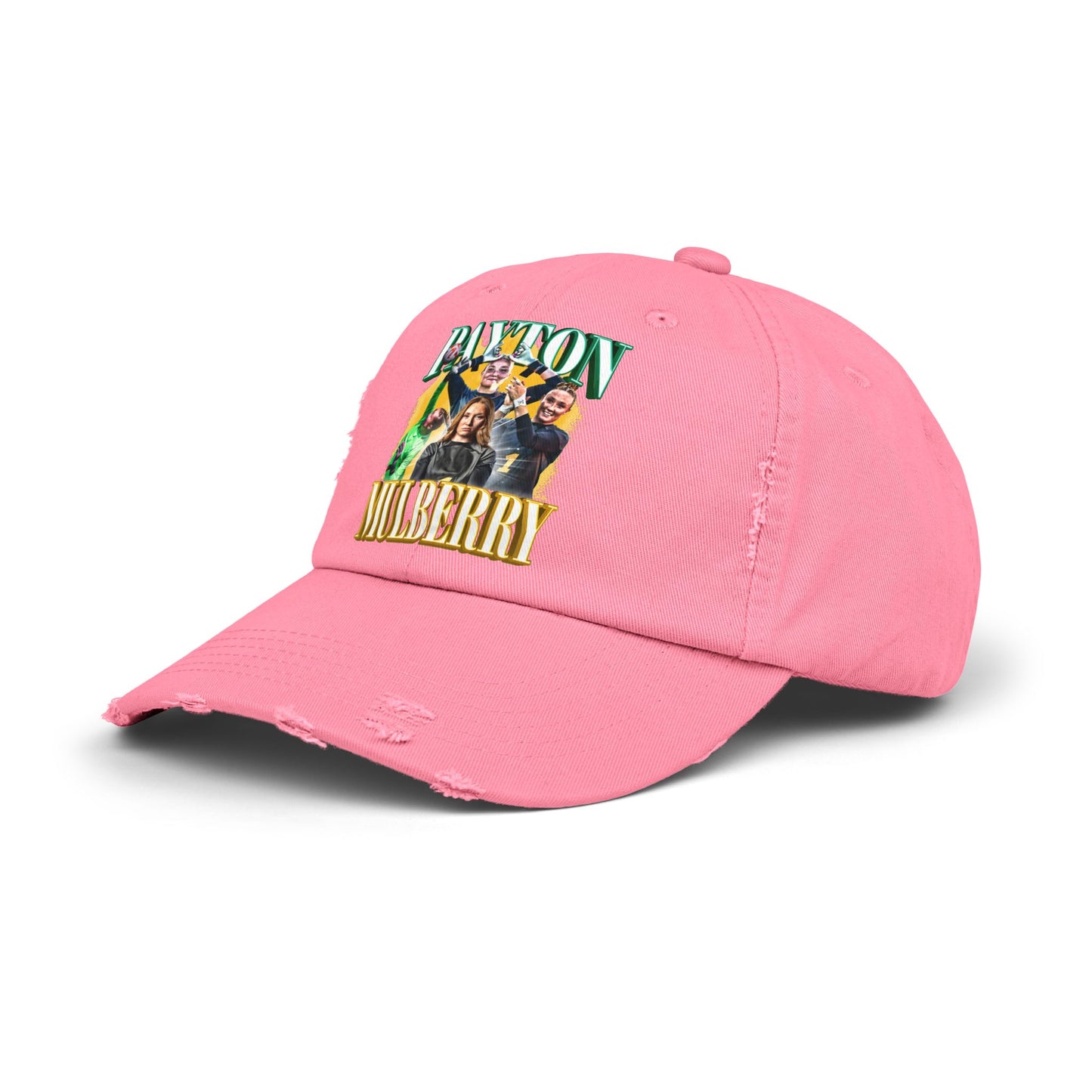 Payton Mulberry Distressed Hat