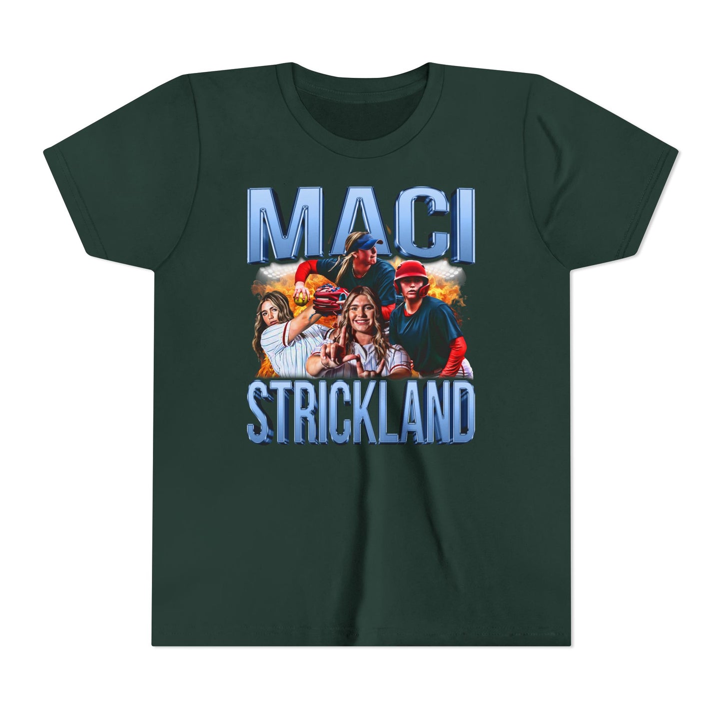 Maci Strickland Youth Short Sleeve T-Shirt