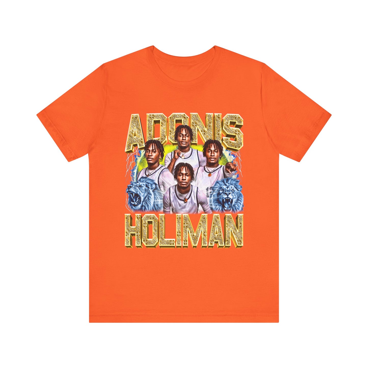 Adonis Holiman Short Sleeve T-Shirt
