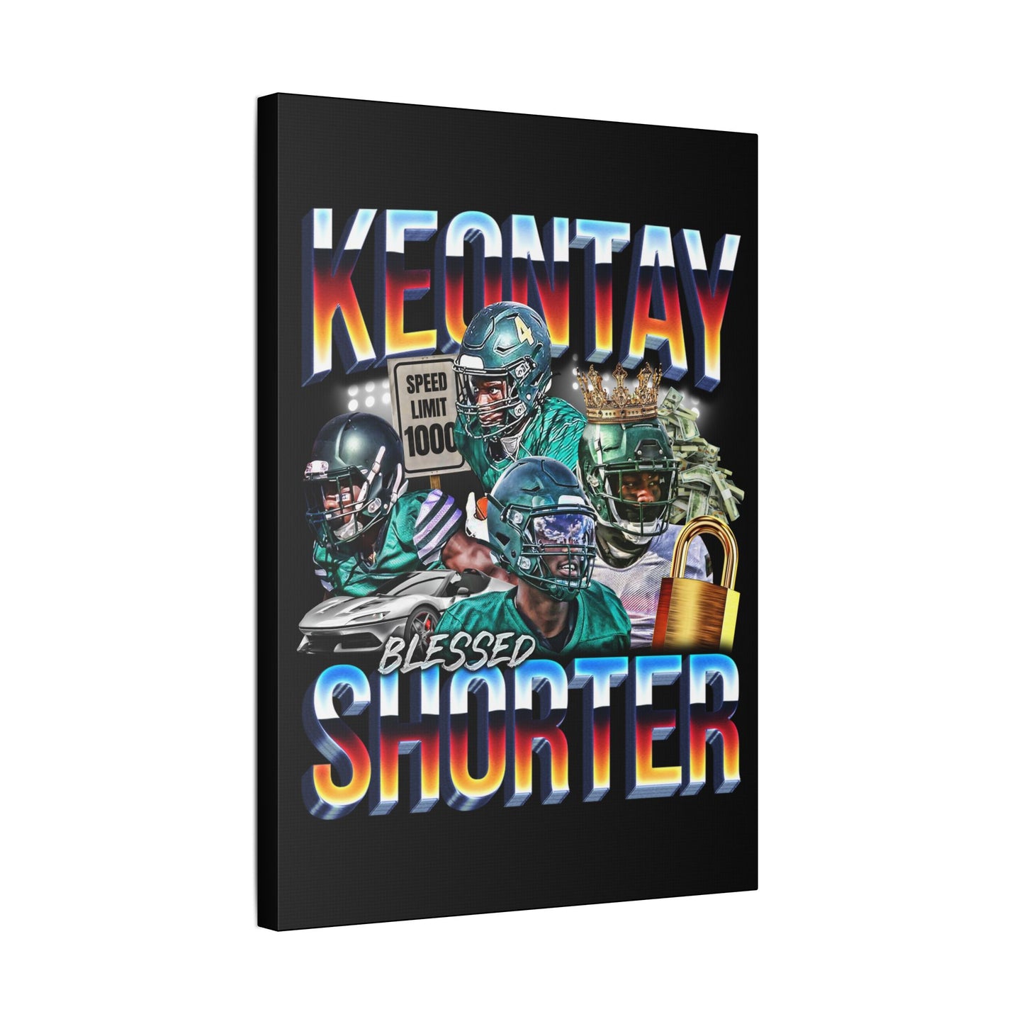 Keontay Shorter Canvas