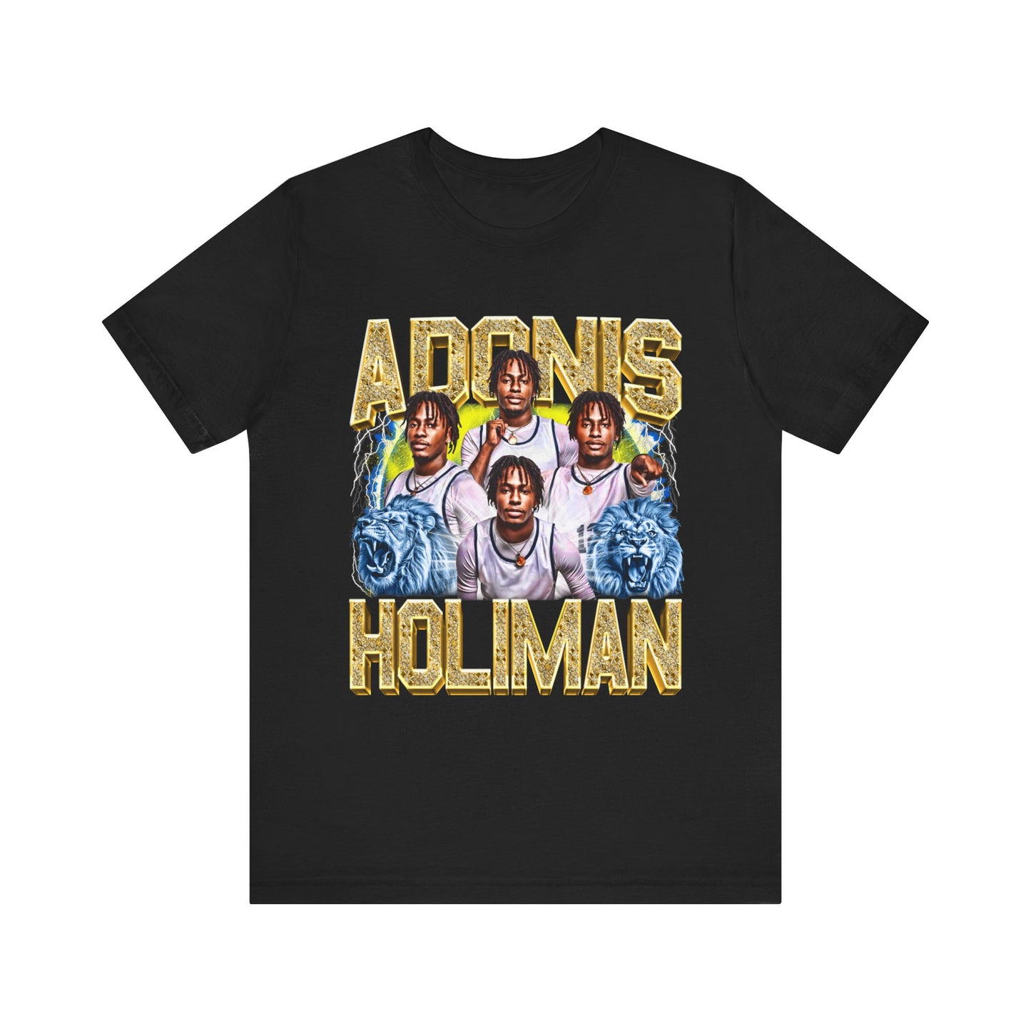 Adonis Holiman Short Sleeve T-Shirt