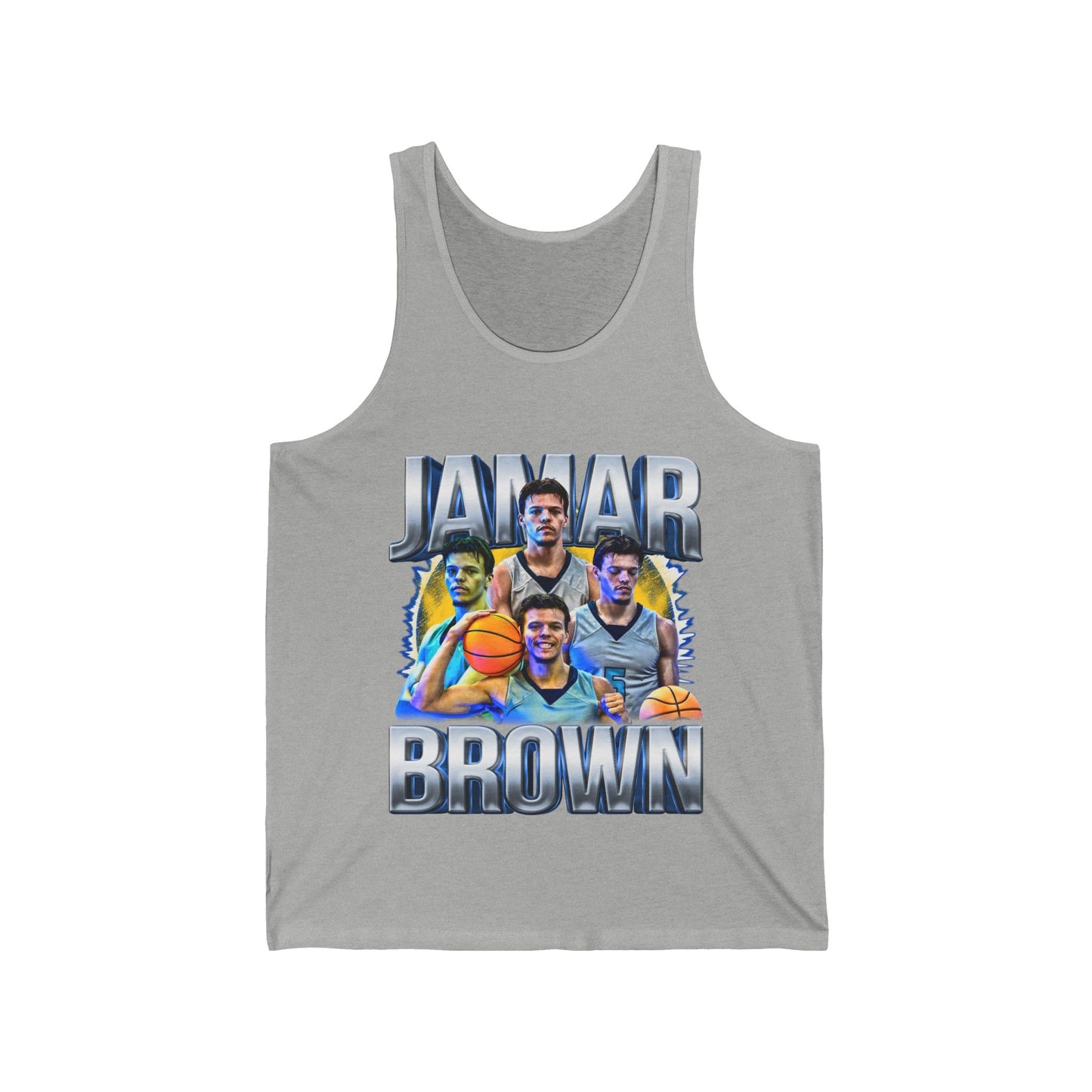 Jamar Brown Tank Top